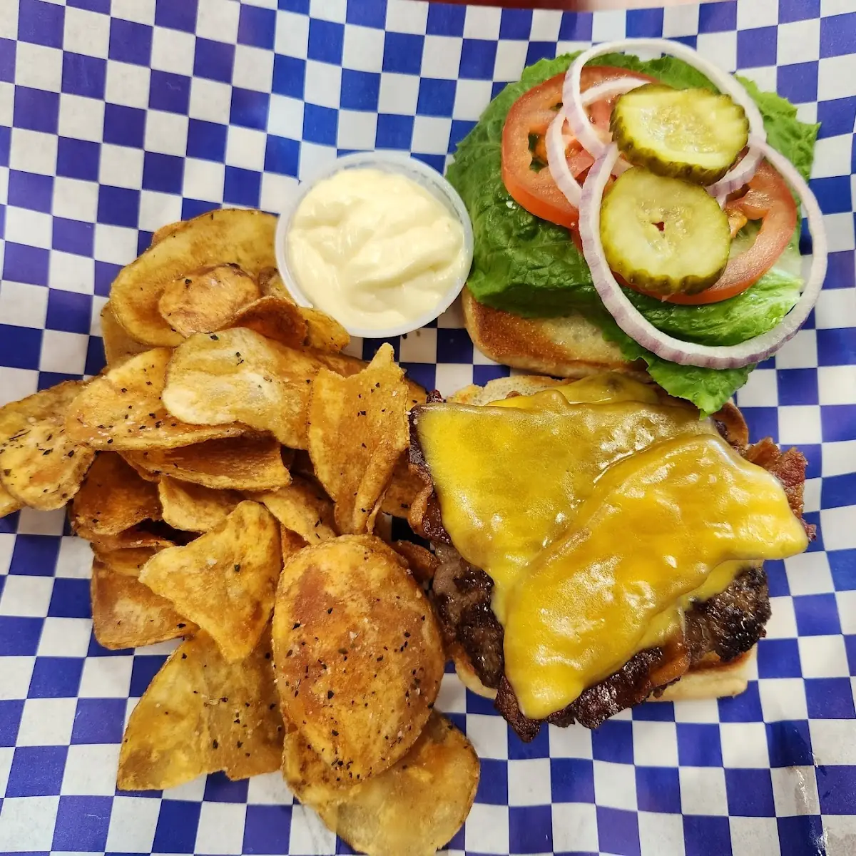 Bacon Cheddar Burger