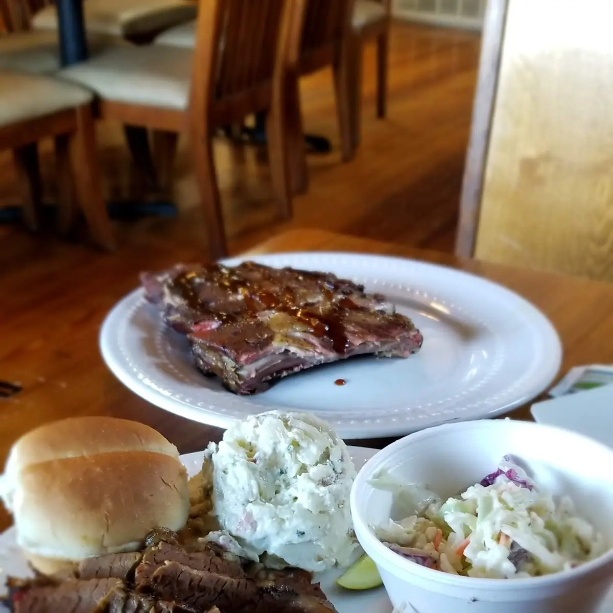 2 Meat Sampler Platter