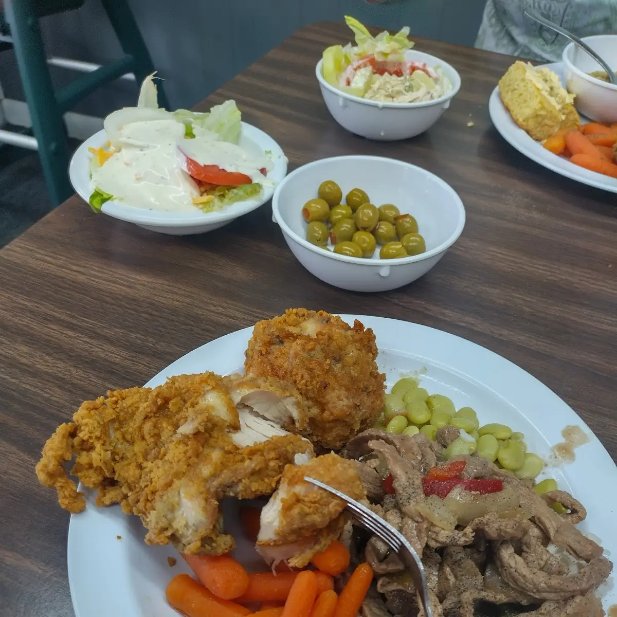 Fried Chicken Dinner