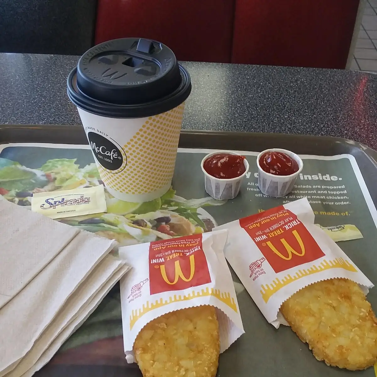 Hash Browns and Coffee