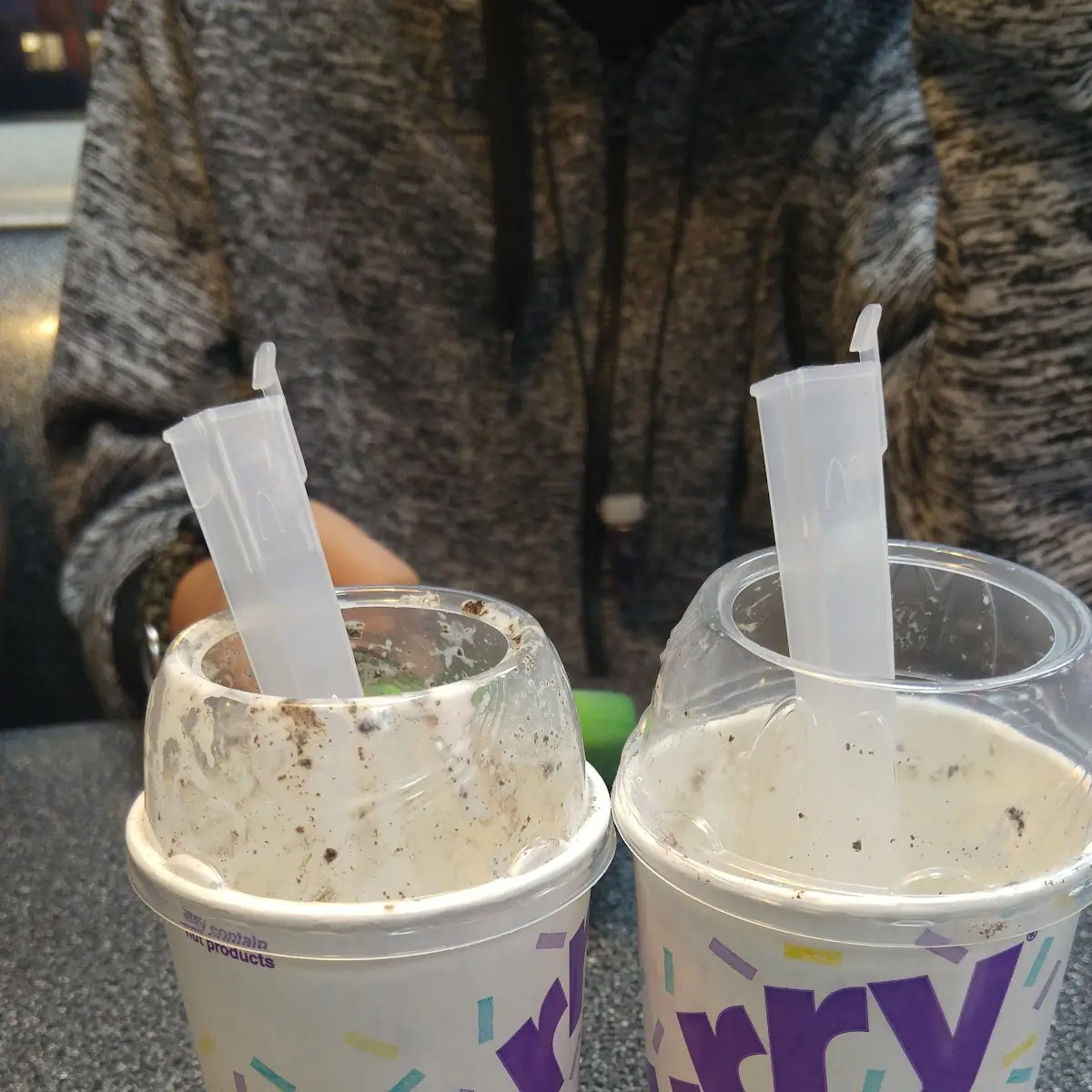 Mcflurry with Oreo Cookies