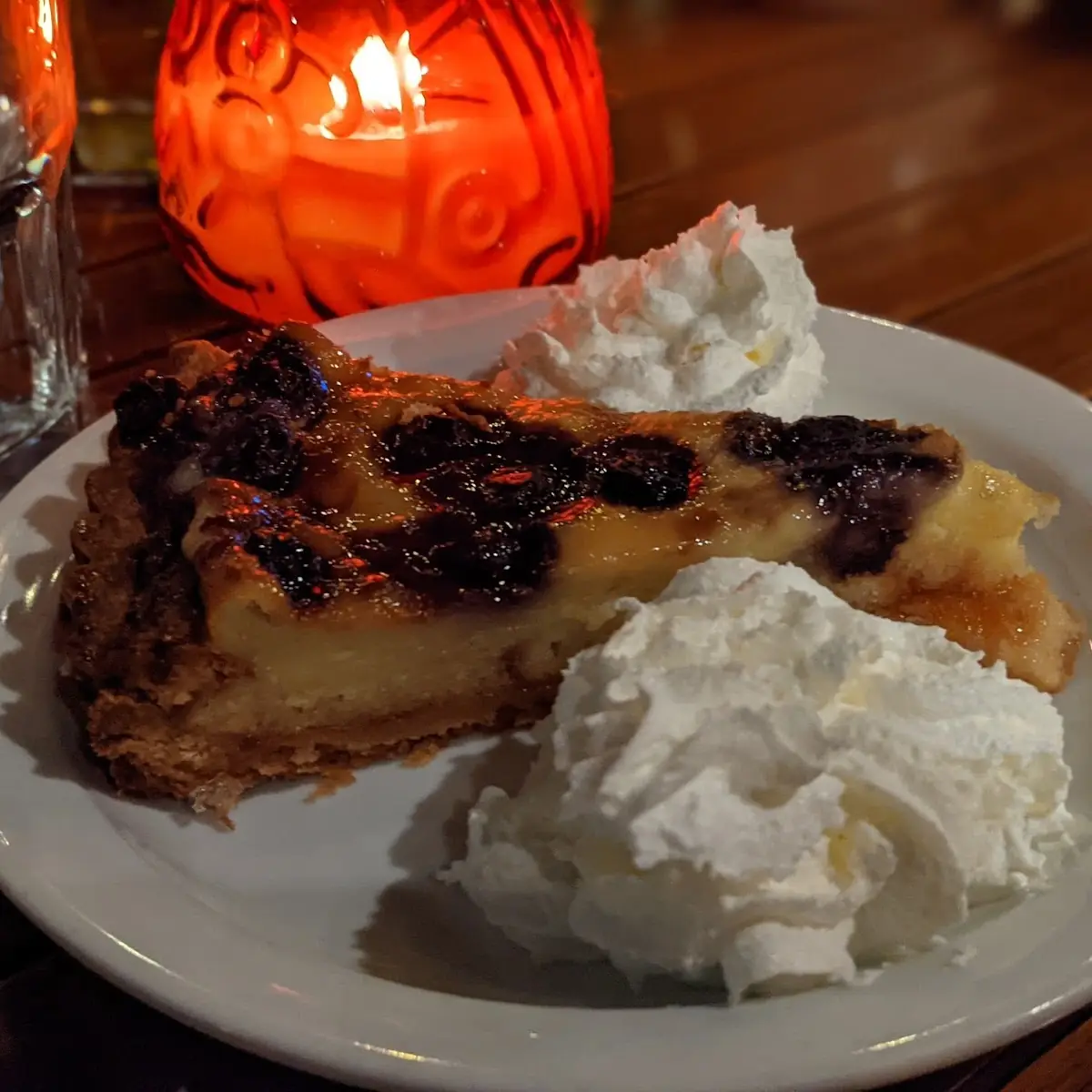 Orange Blueberry Tart