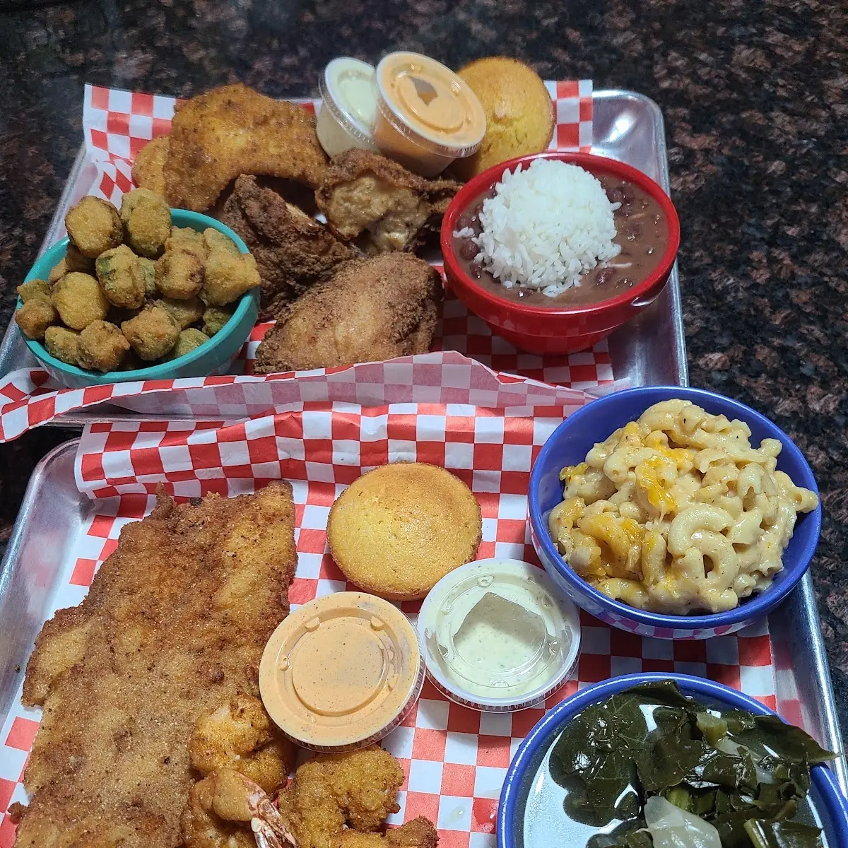 Swamp Boy PO'Boy Fried Fish & Shrimp