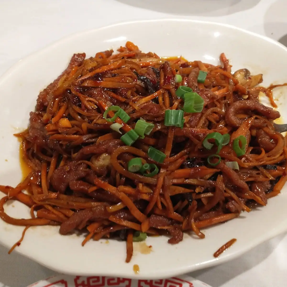Shredded Beef Szechuan Style