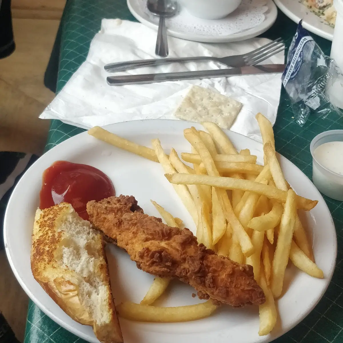 Kids Chicken Strips and Fries