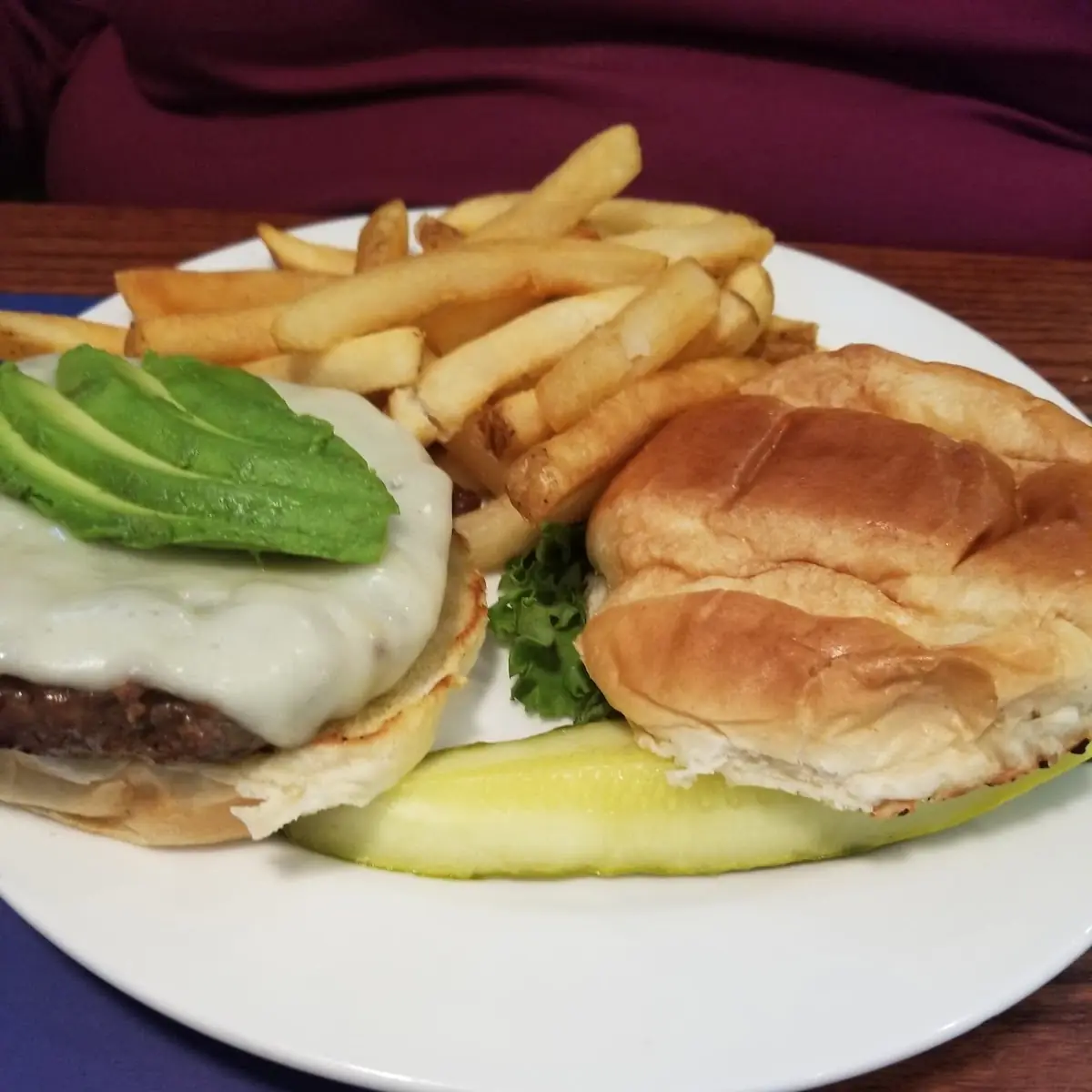 Bacon Blue Cheese Burger