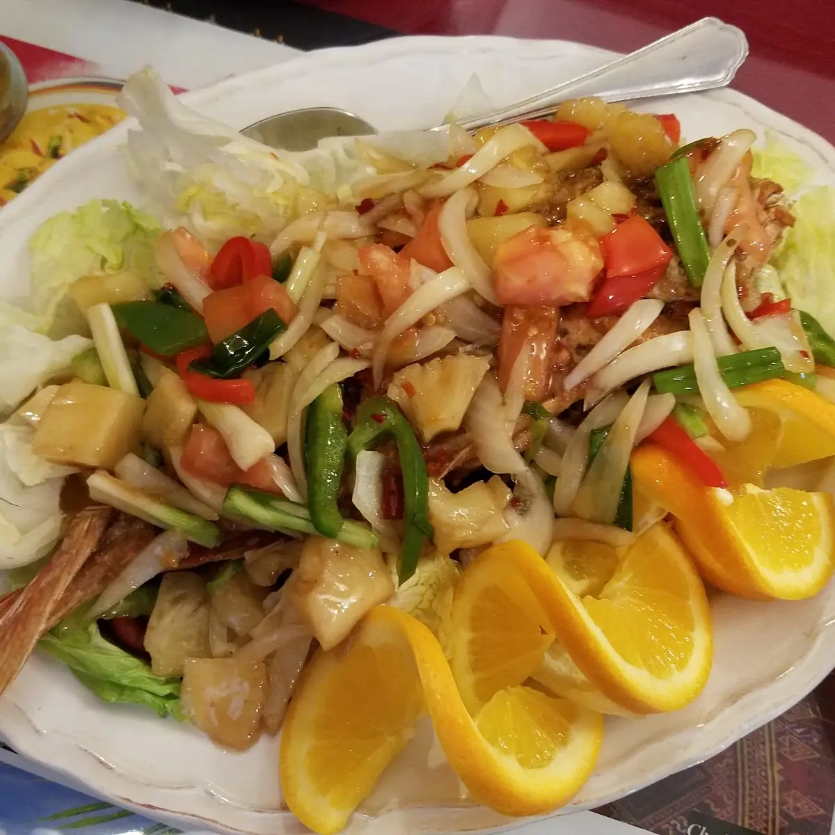 Fried Fish Red Snapper
