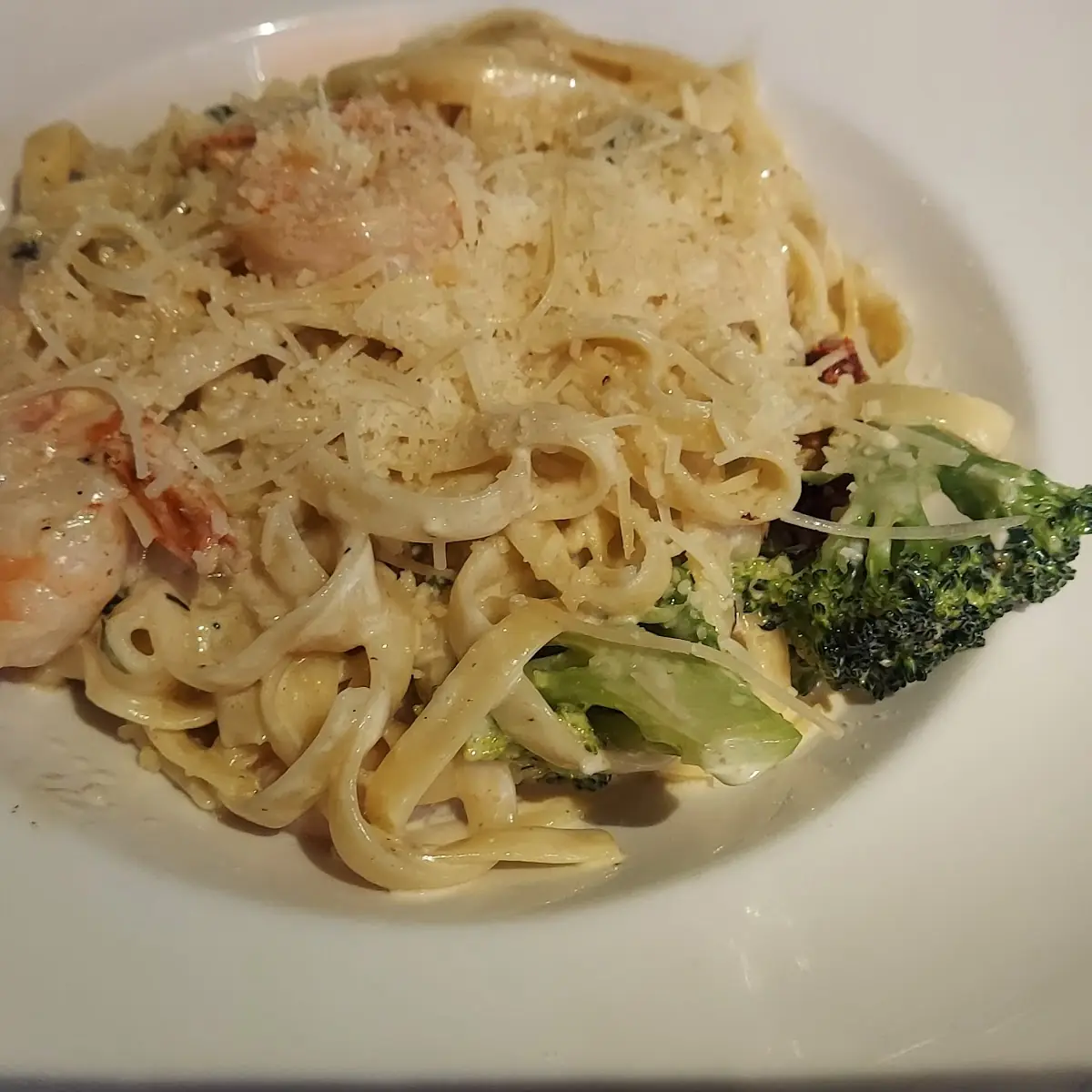 Shrimp Alfredo
