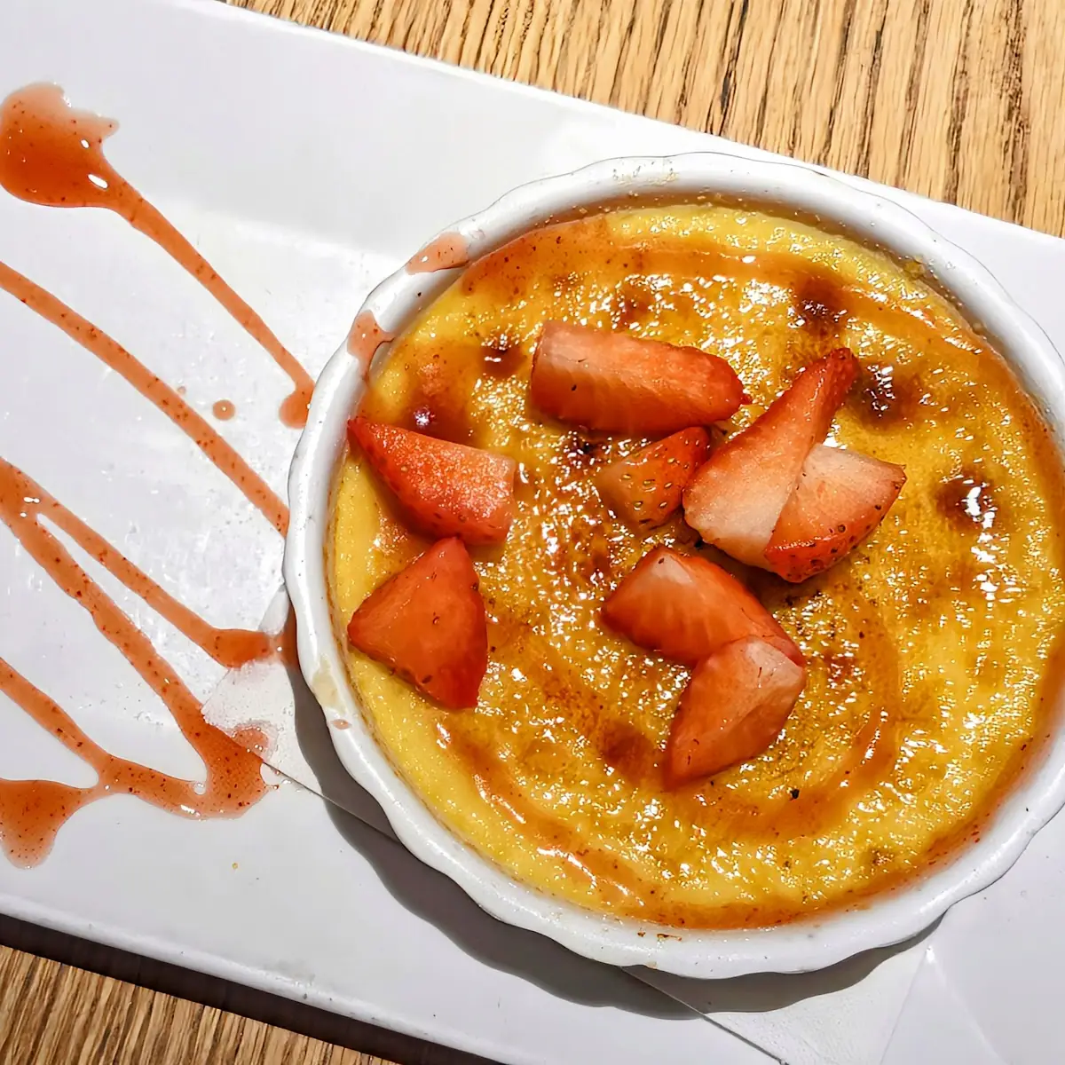 White Chocolate Crème Brulée