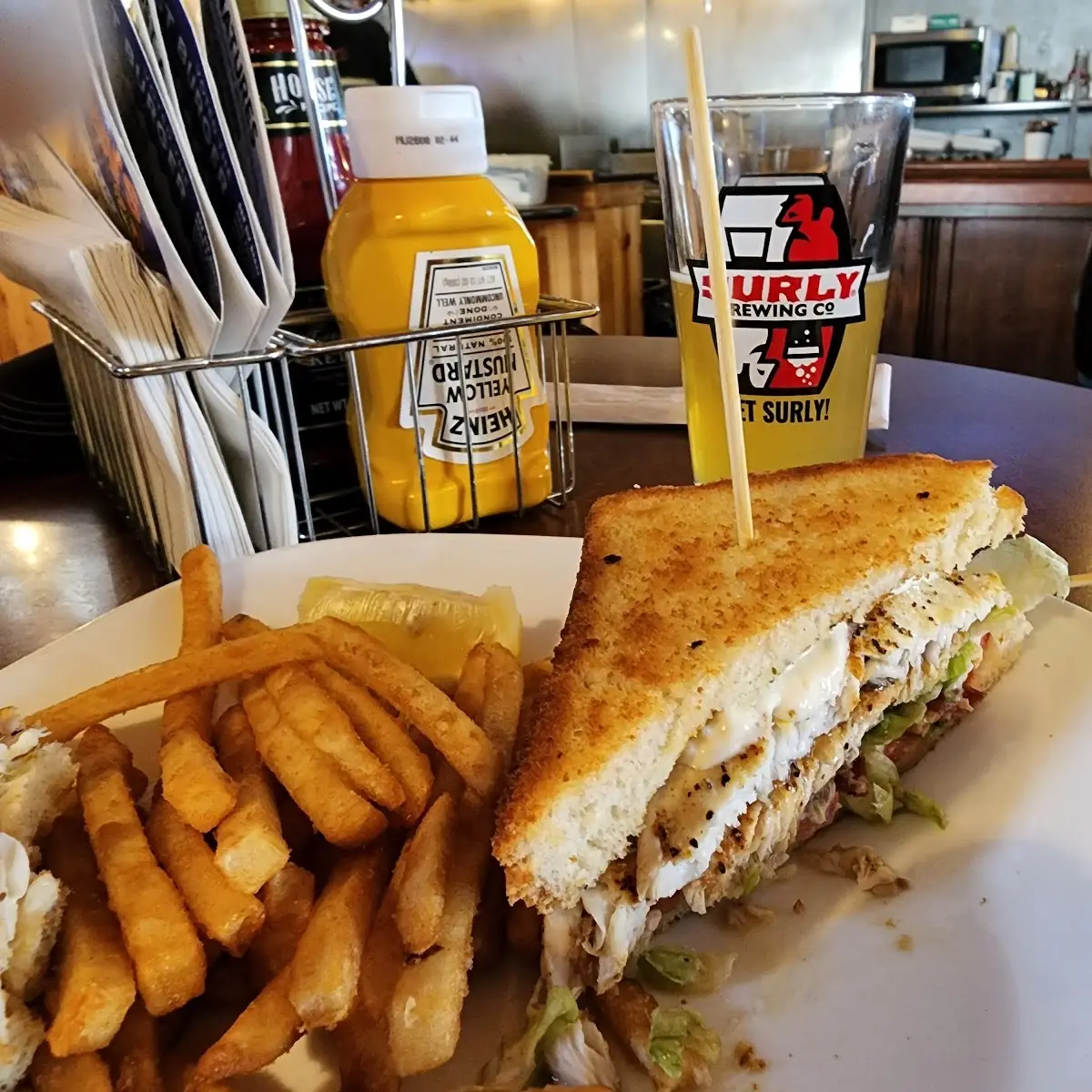 Grilled Cheese & Fries