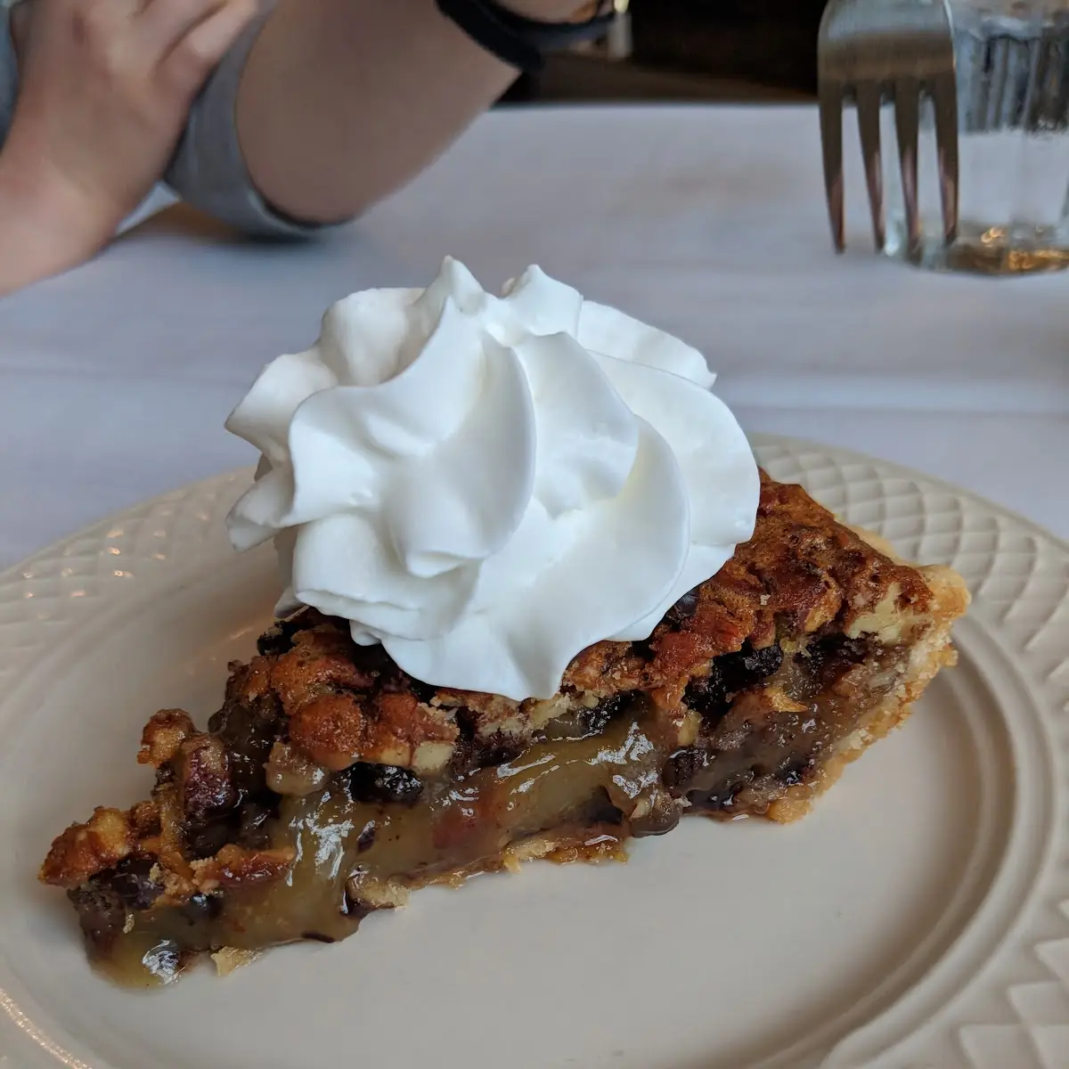 Black Bottom Pecan Pie