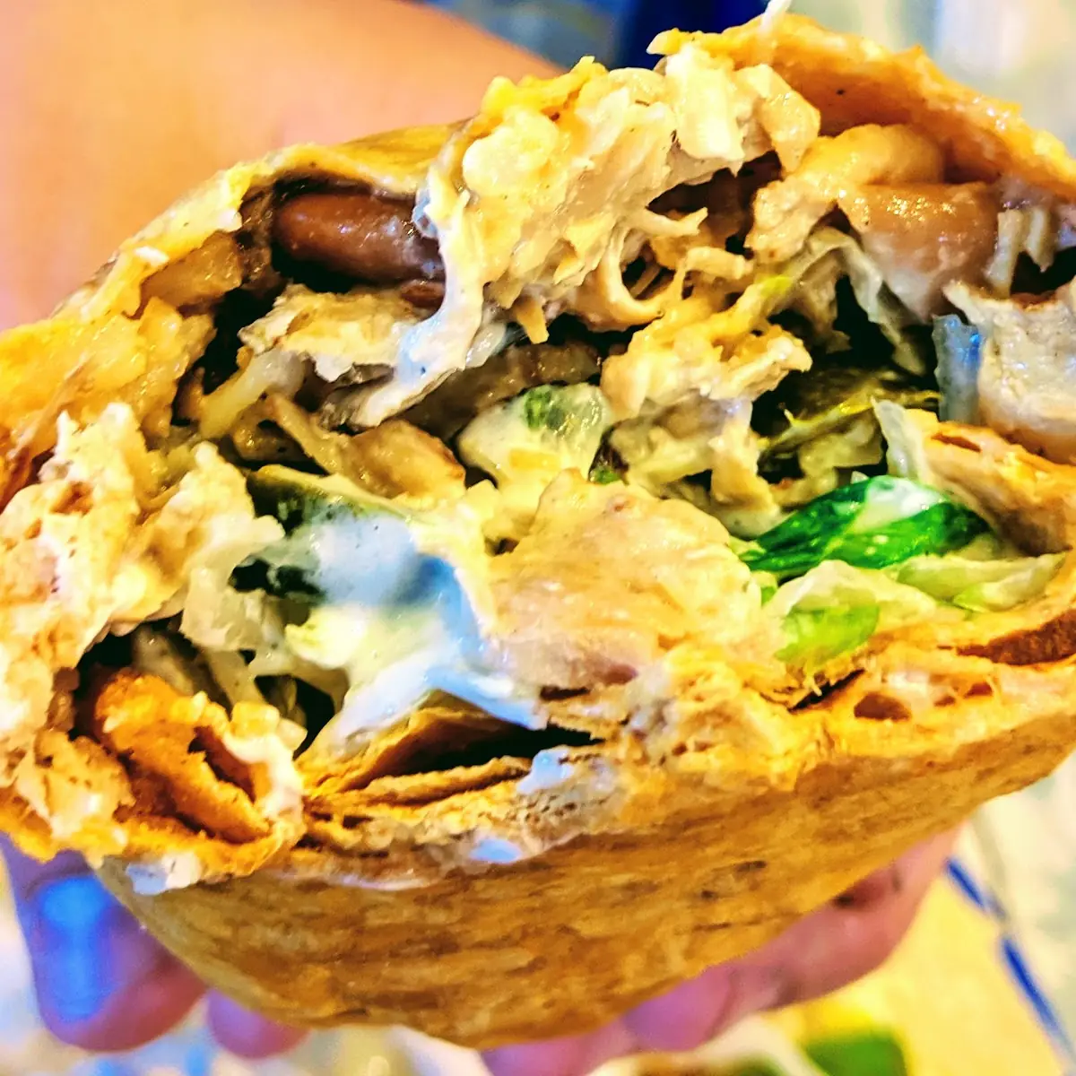 Grilled Chicken Burrito