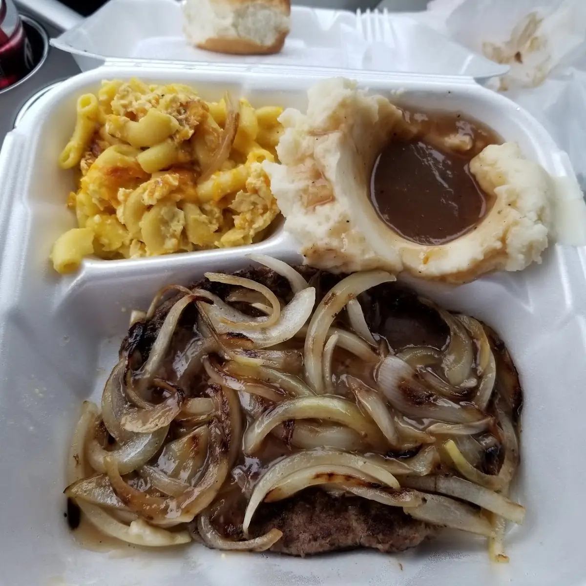 Hamburger Steak with Onions and Gravy