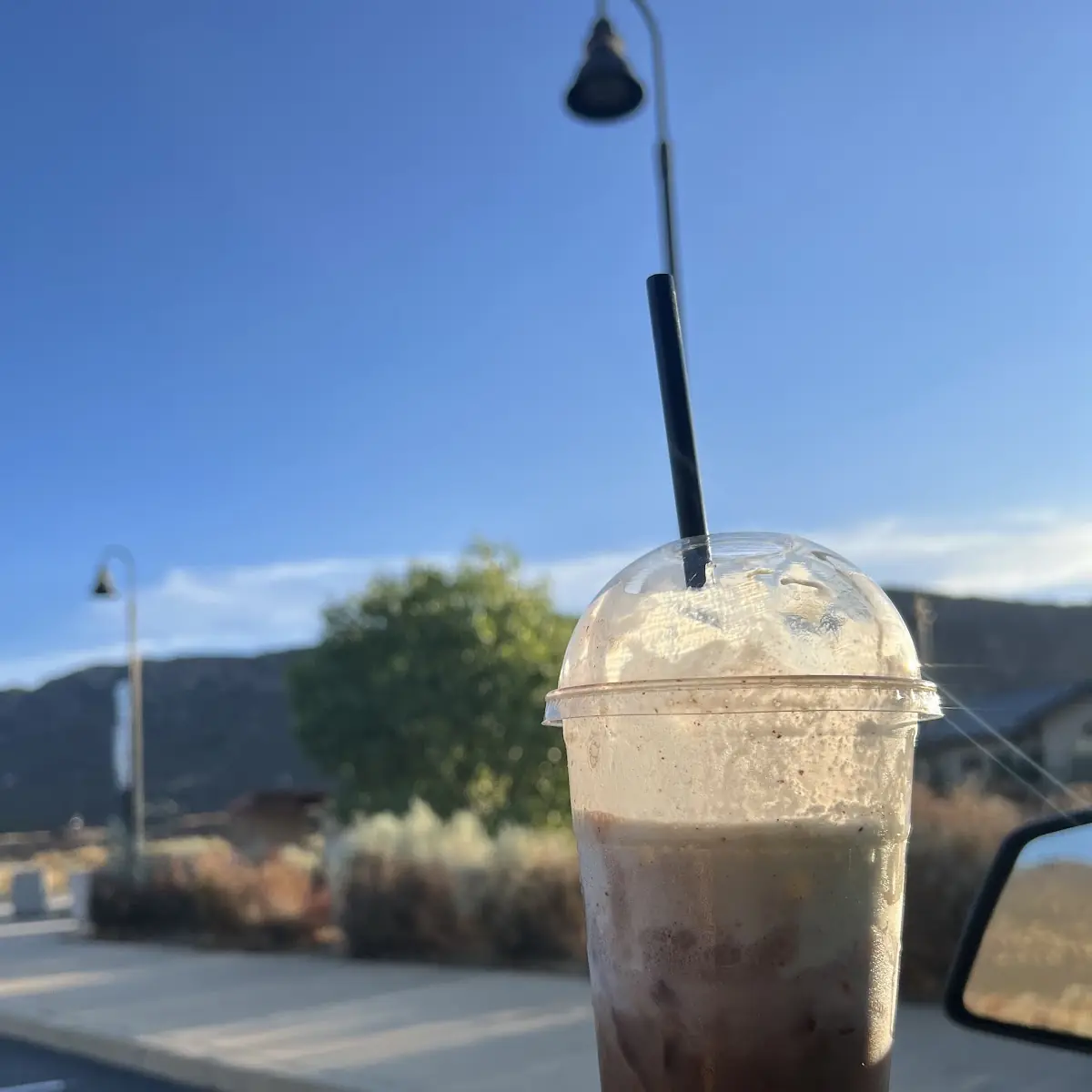 Iced Mexican Mocha with Oat Milk