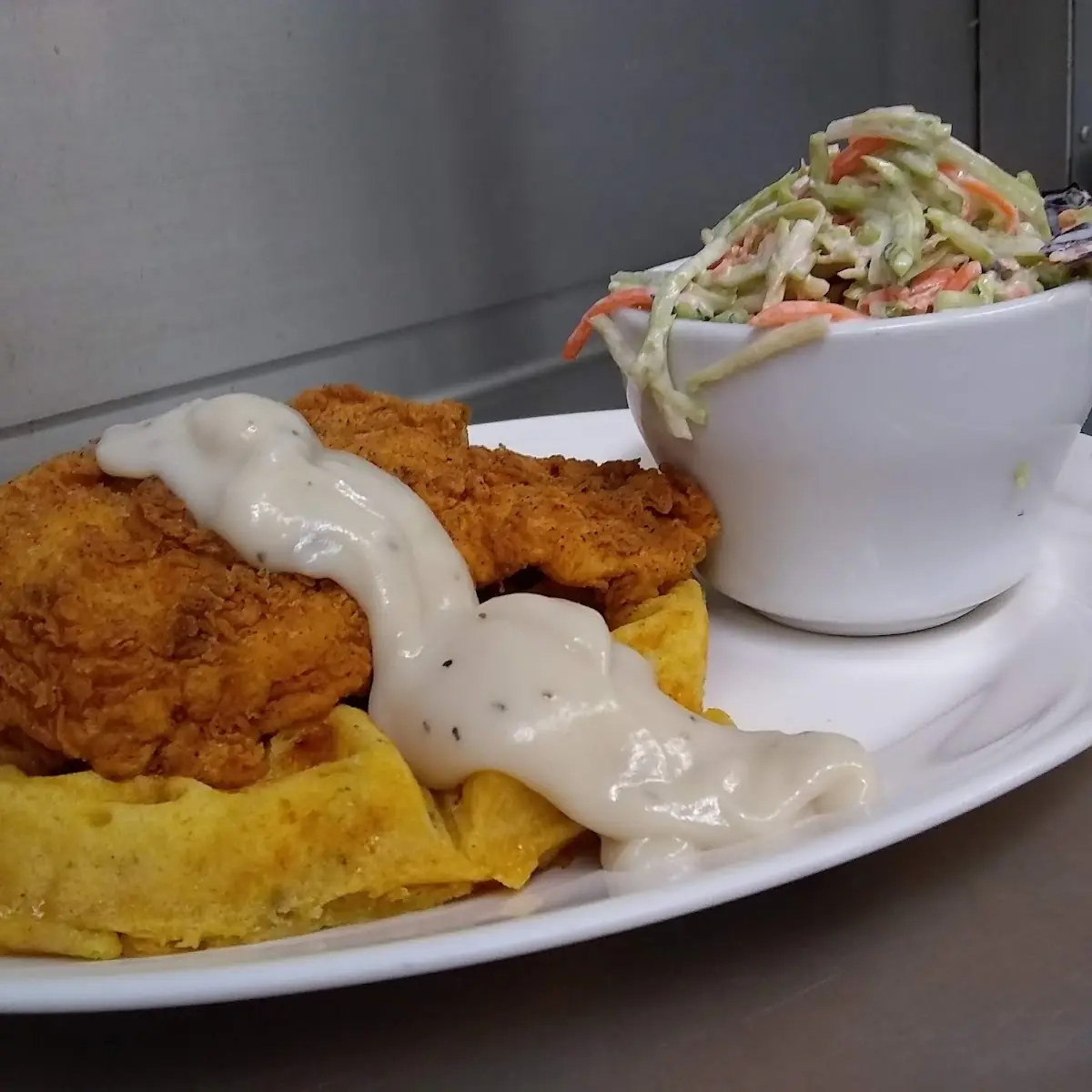 Chicken and Waffles