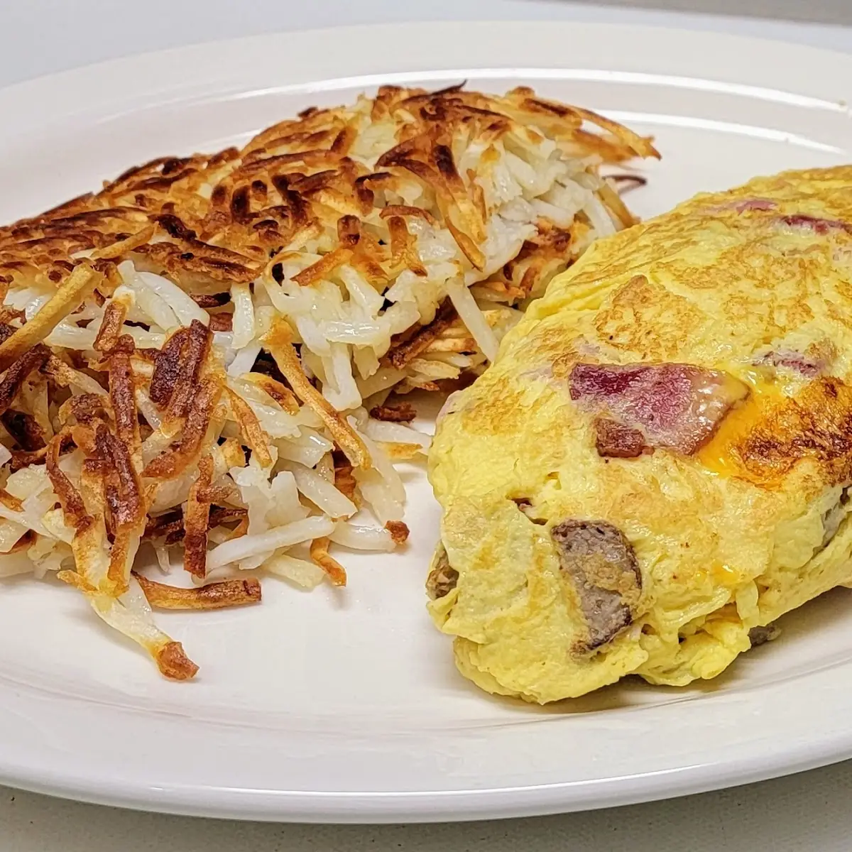 Bacon and Cheese Omelette