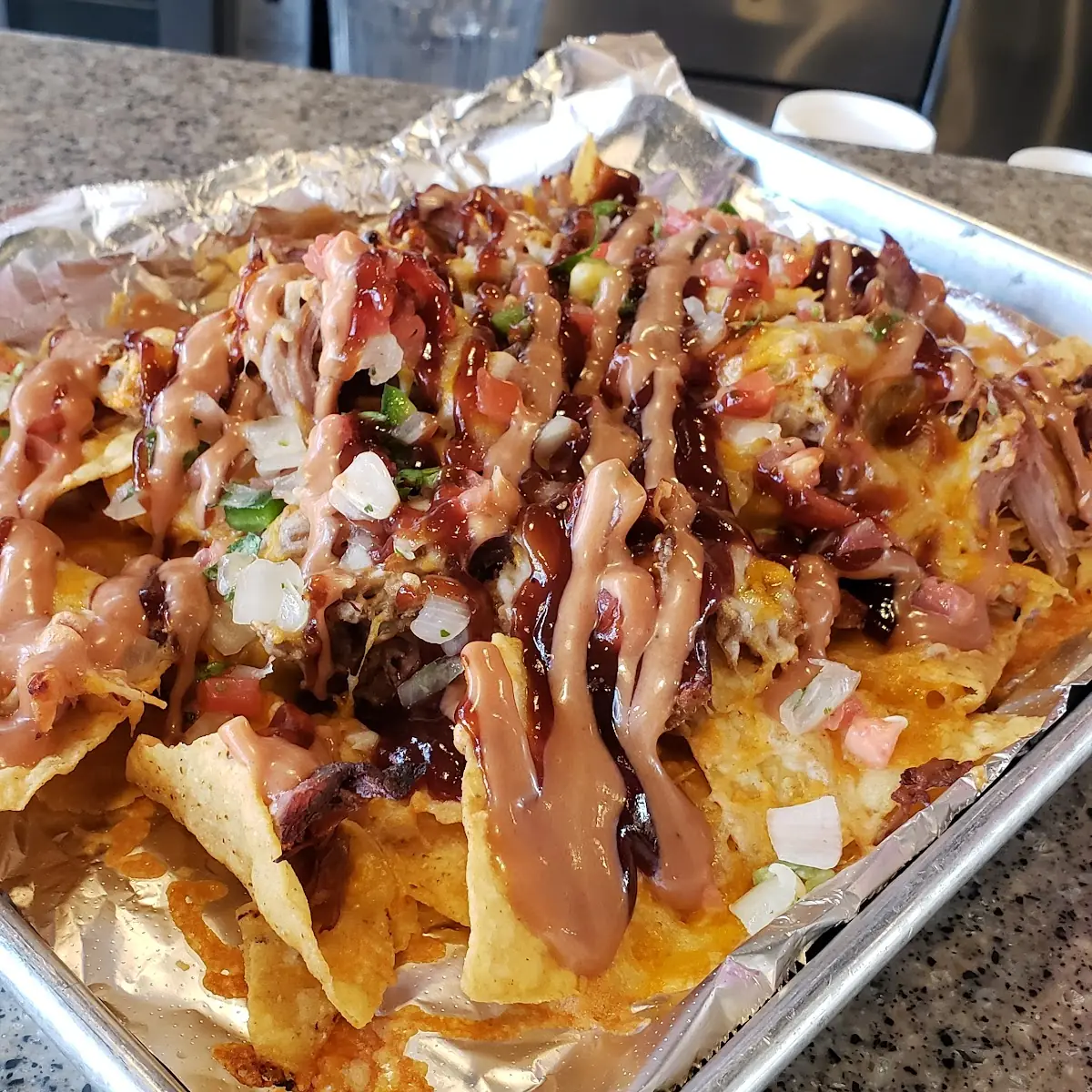 Braised Beef Nachos
