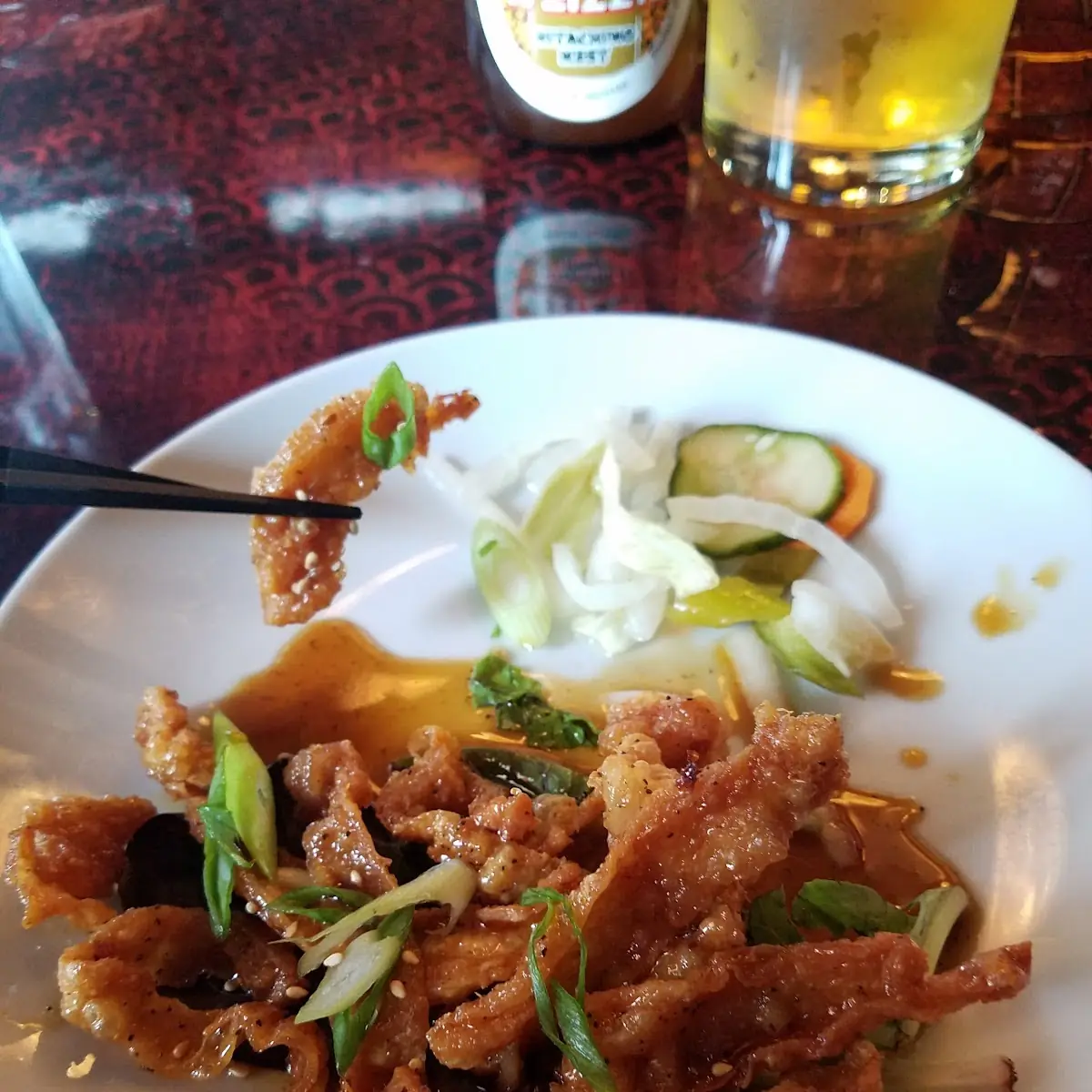 Crispy Chicken Skin