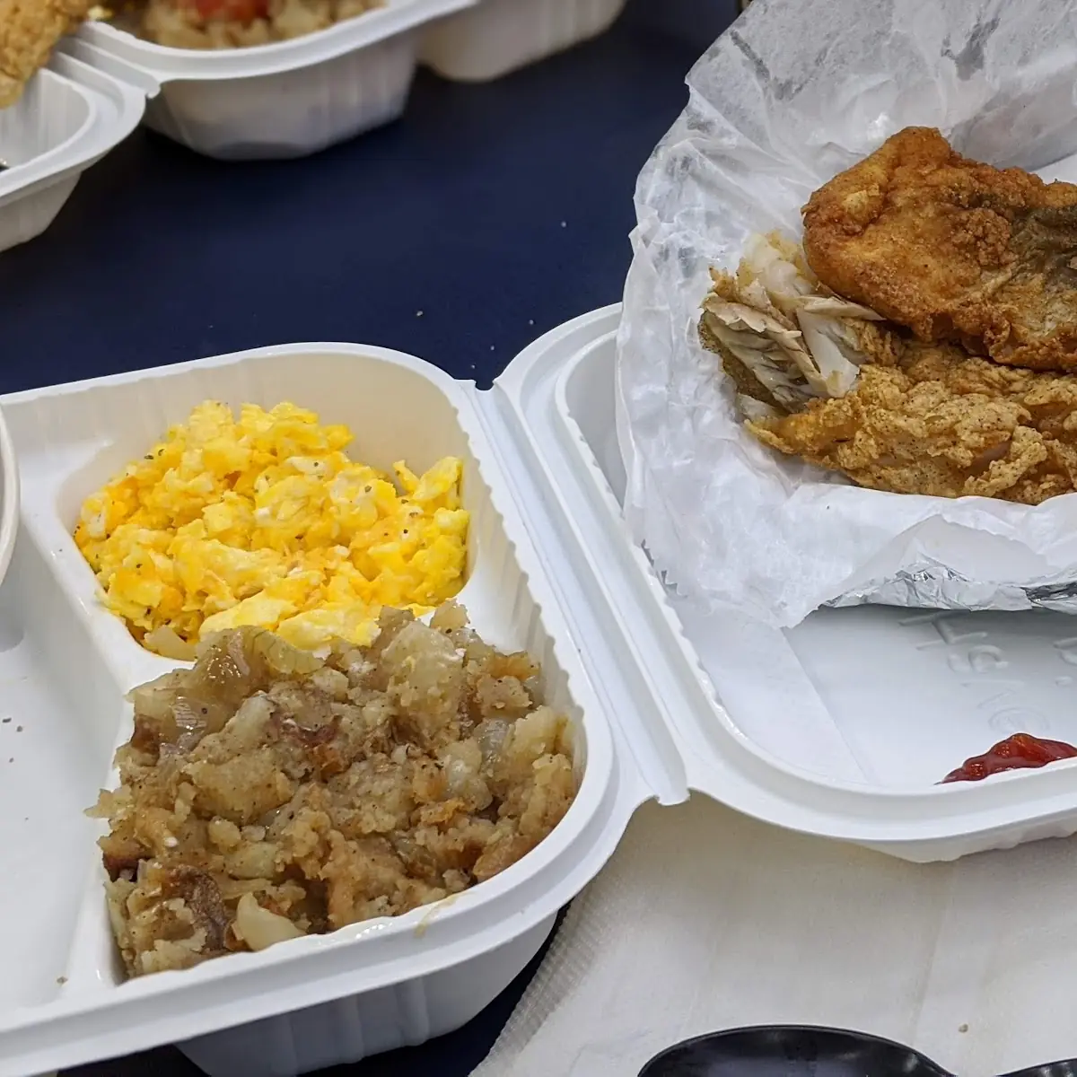 Chicken Wings Corned Beef Hash