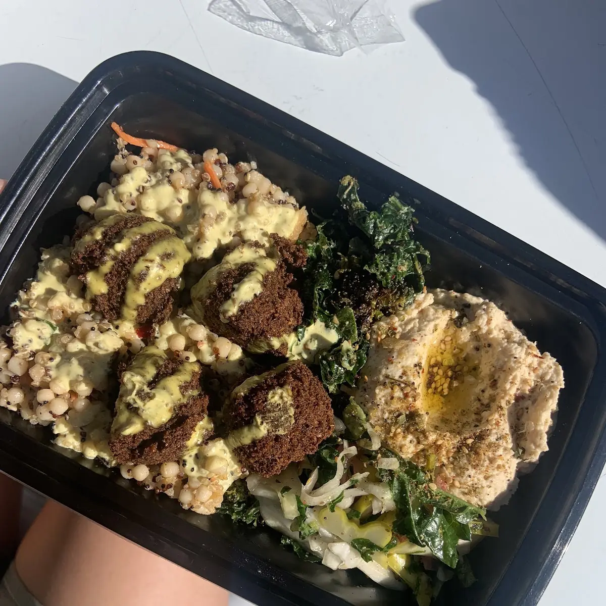 Crispy Falafel Spiced Tahini V SE