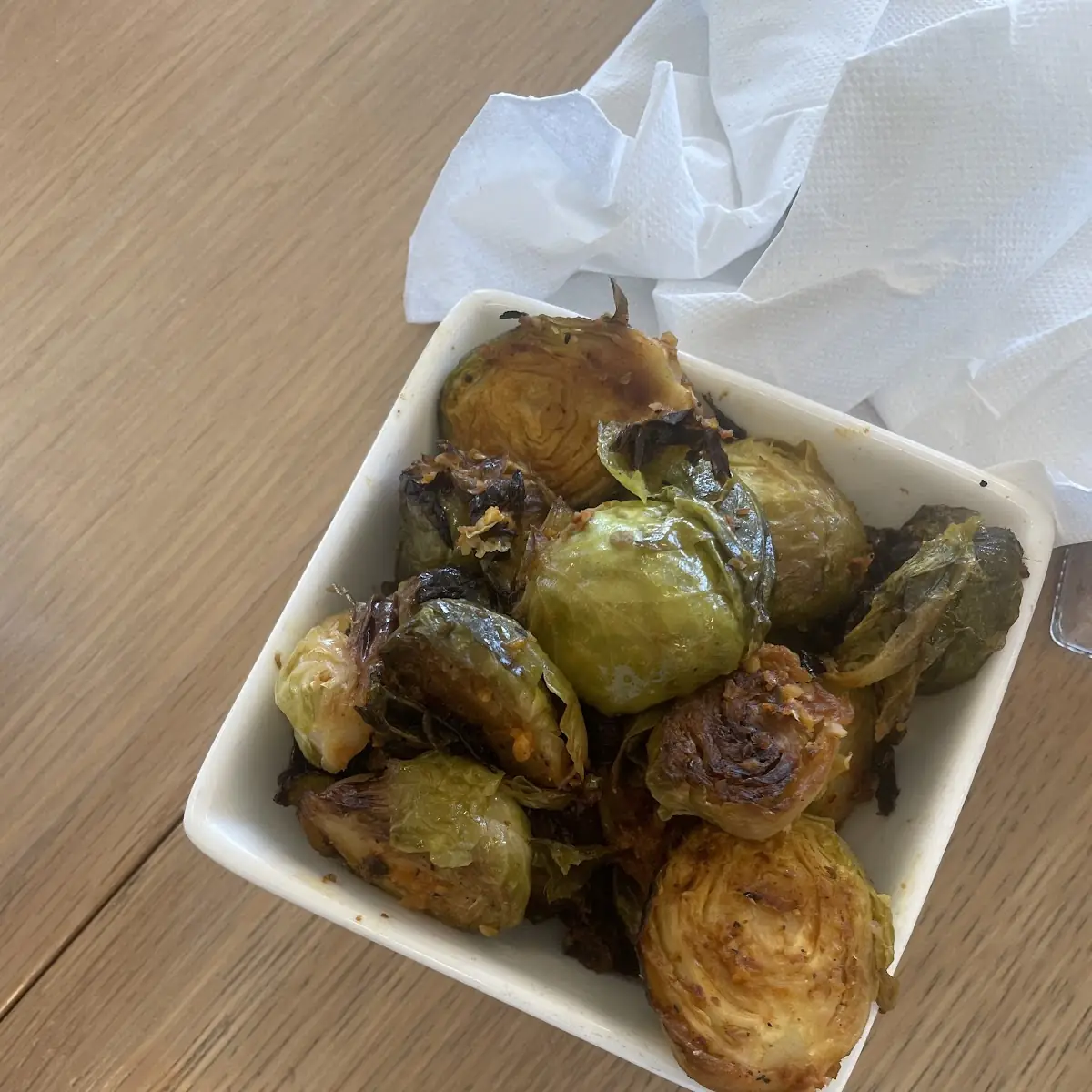 Roasted Brussels Sprouts V T