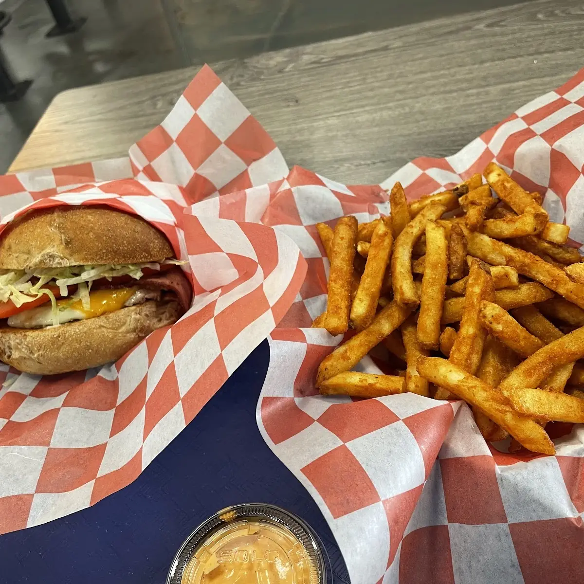 Turkey Bacon Turkey Burger Deluxe Cheeseburger