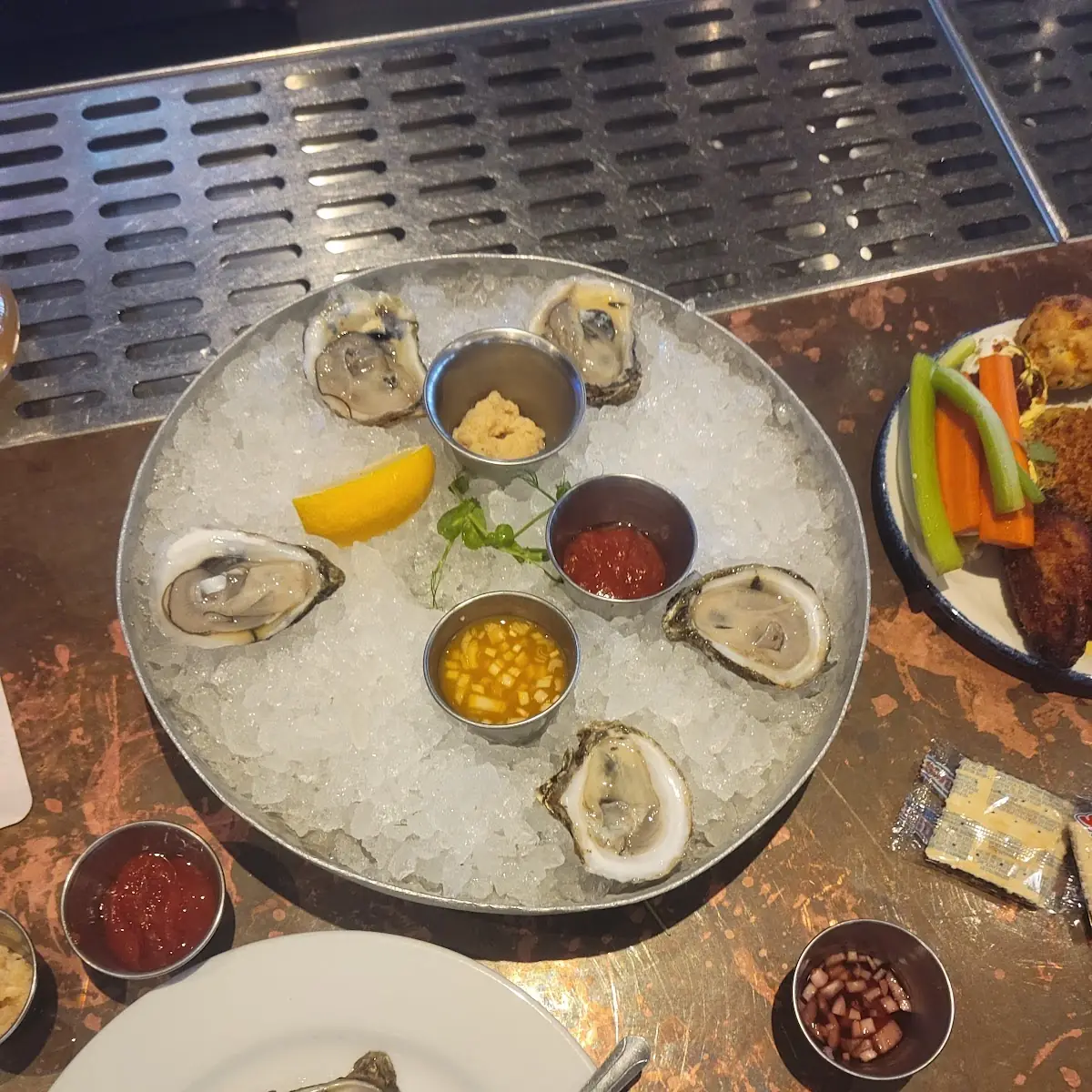 Blue Point Oysters on the Half Shell