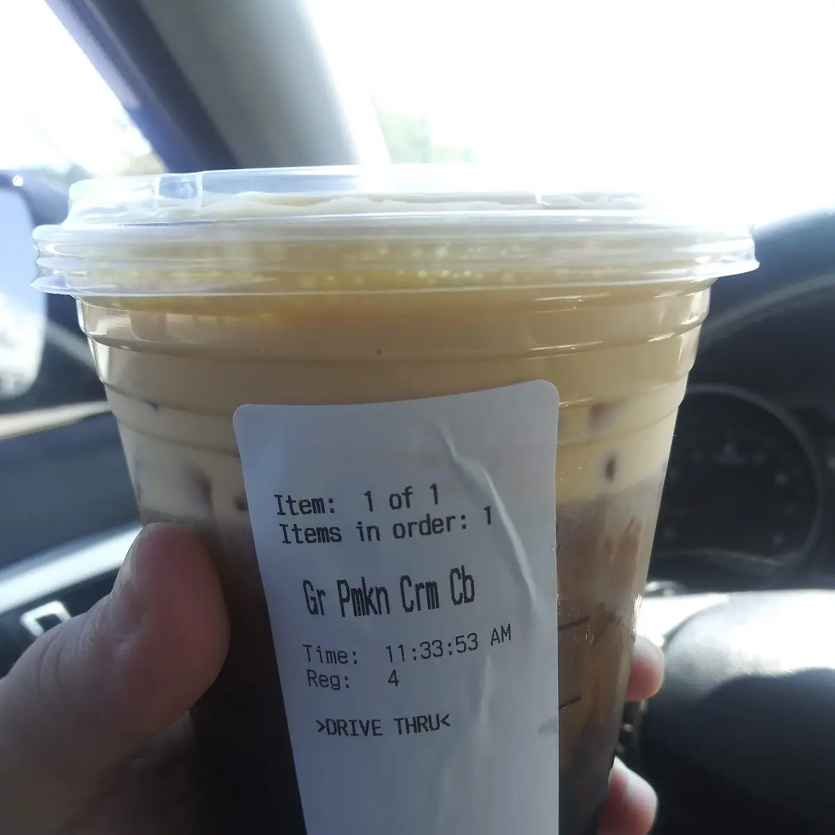 Pumpkin Cream Cold Brew