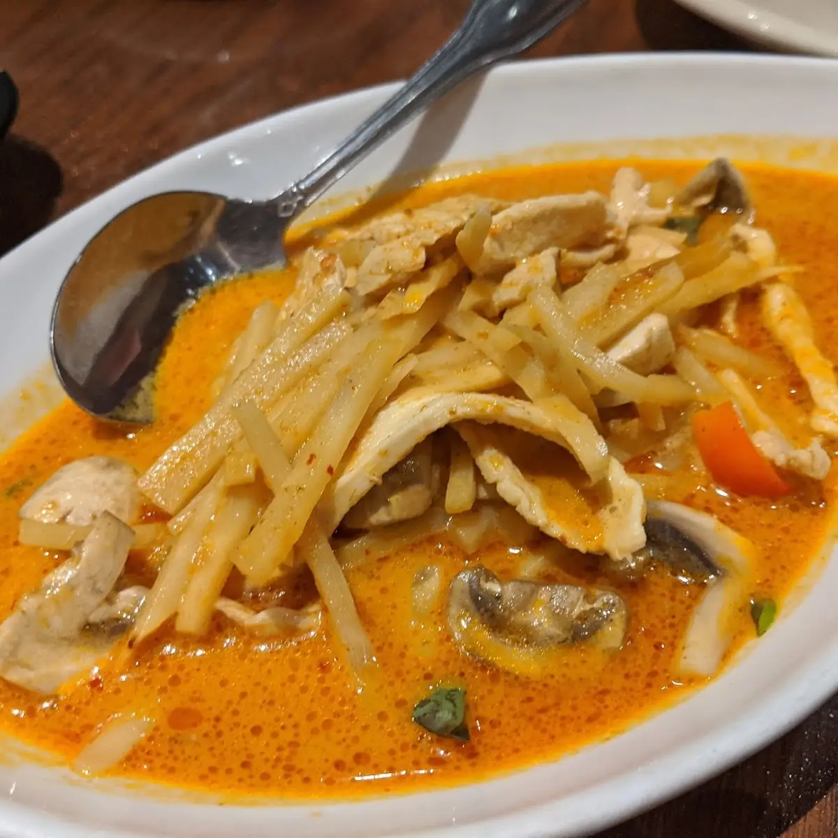 Red Curry with Beef and Bamboo