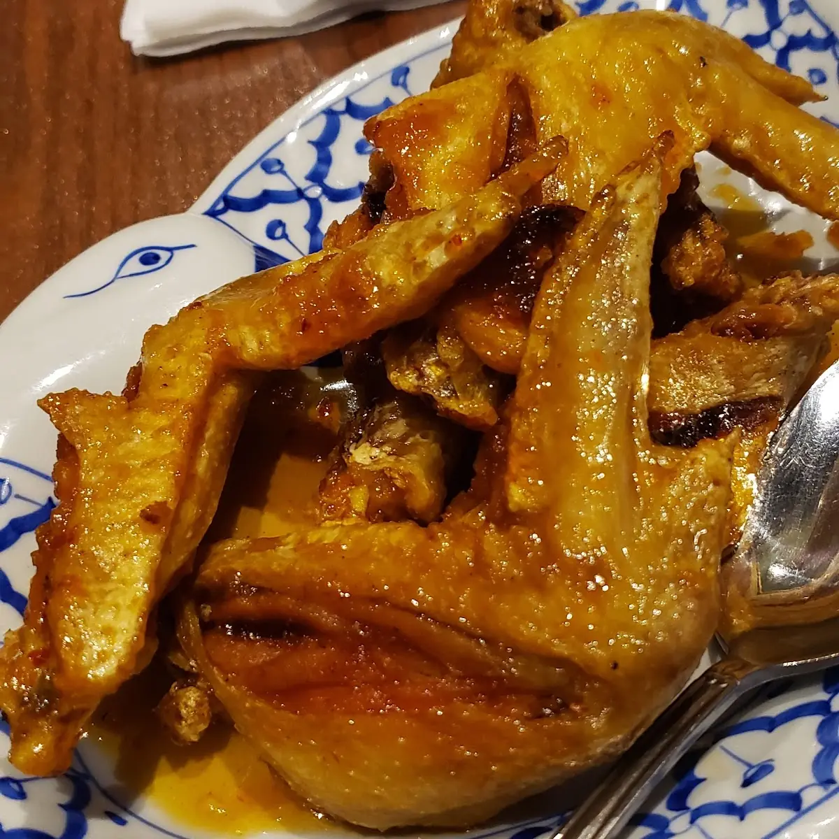 Thai Style Fried Chicken Wings