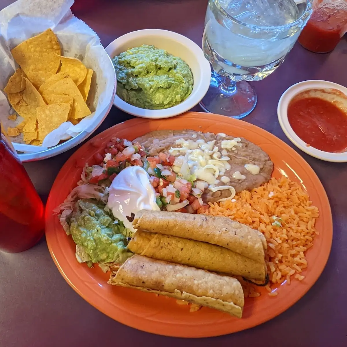 Chicken Chimichangas a La Carte