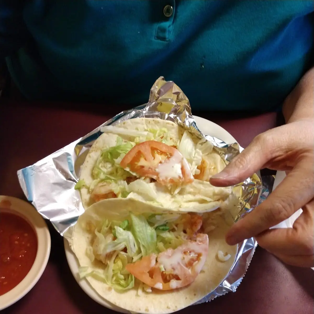 Soft Shrimp Tacos