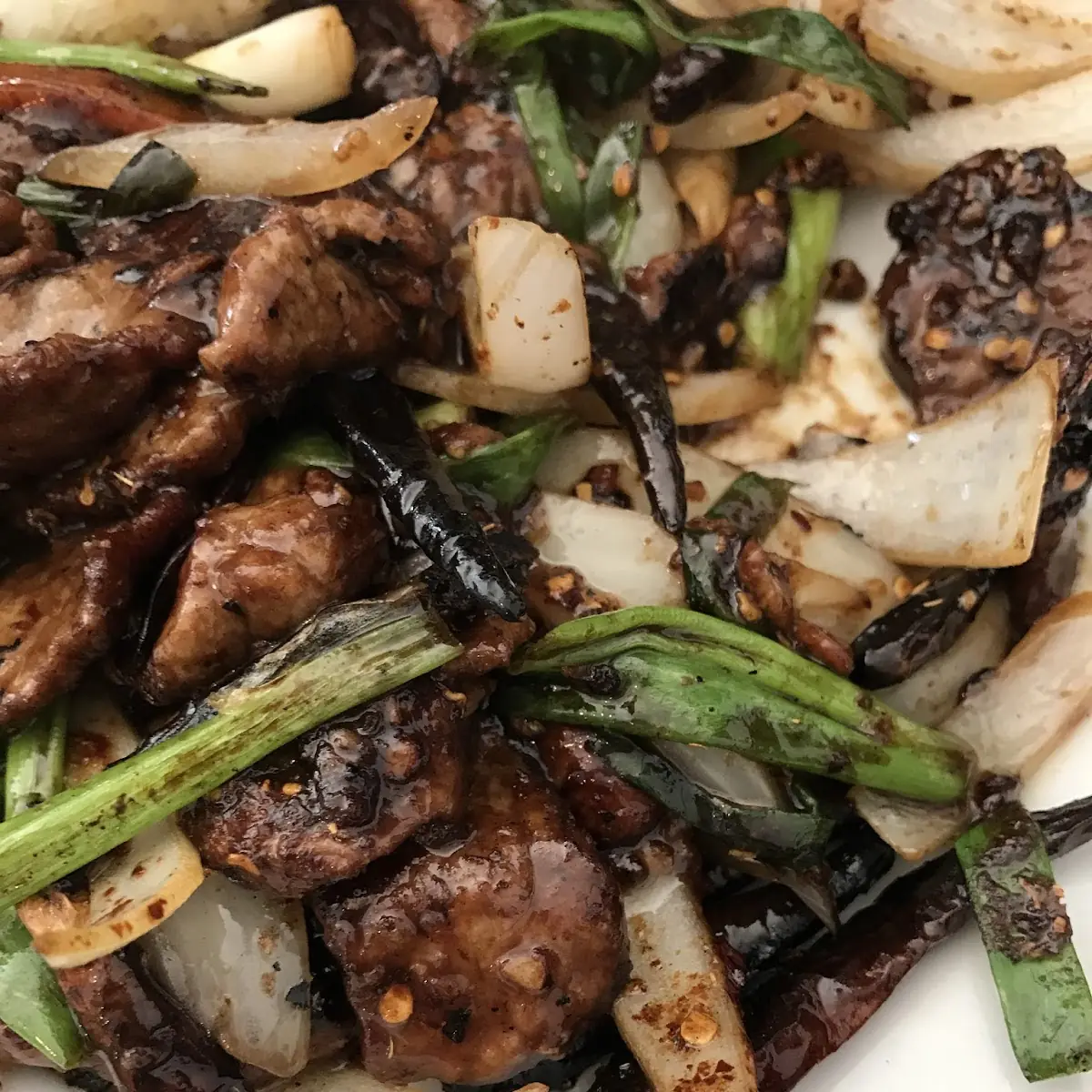 Mongolian Beef Super Spicy