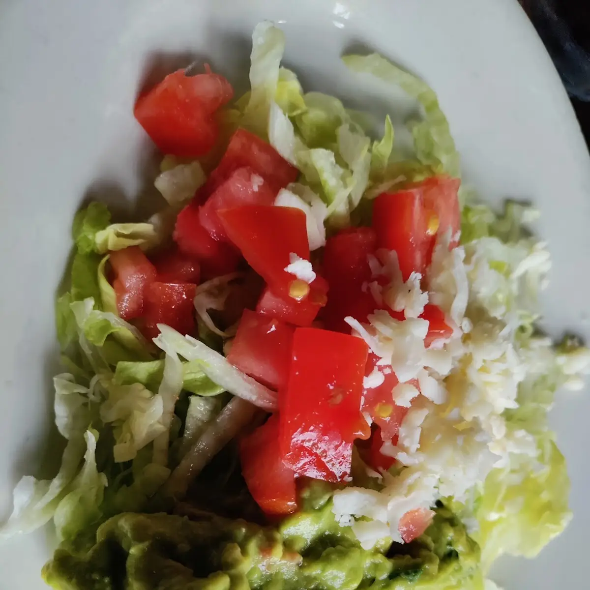 Guacamole Salad Chile Relleno