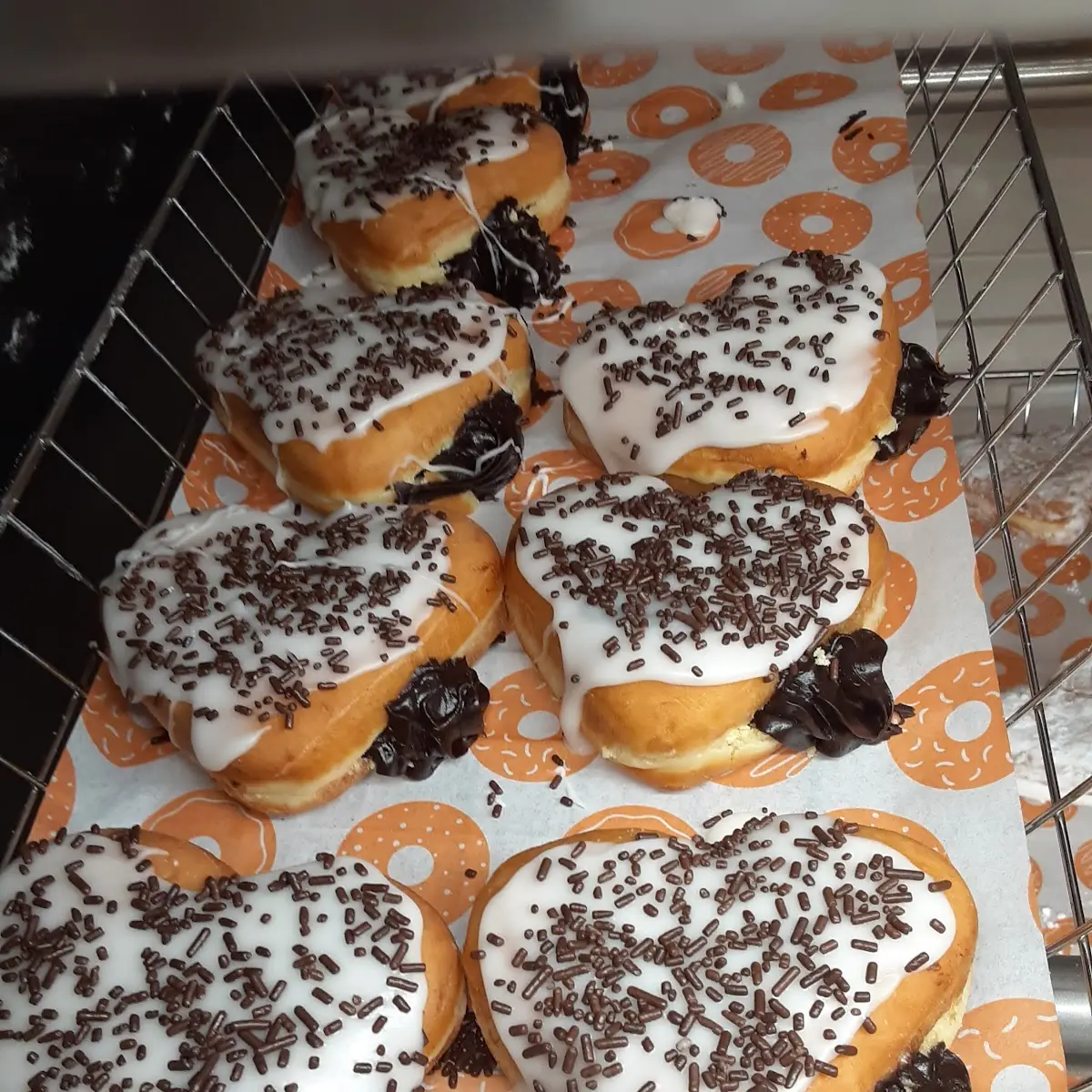 Brownie Batter and Cupid's Choice Donuts