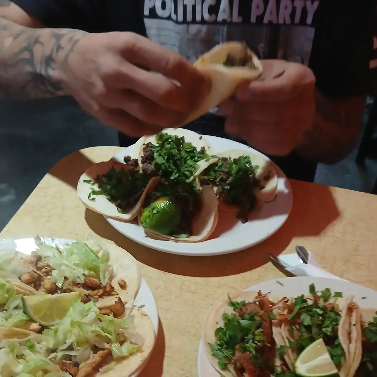 5 Mini Tacos Plate