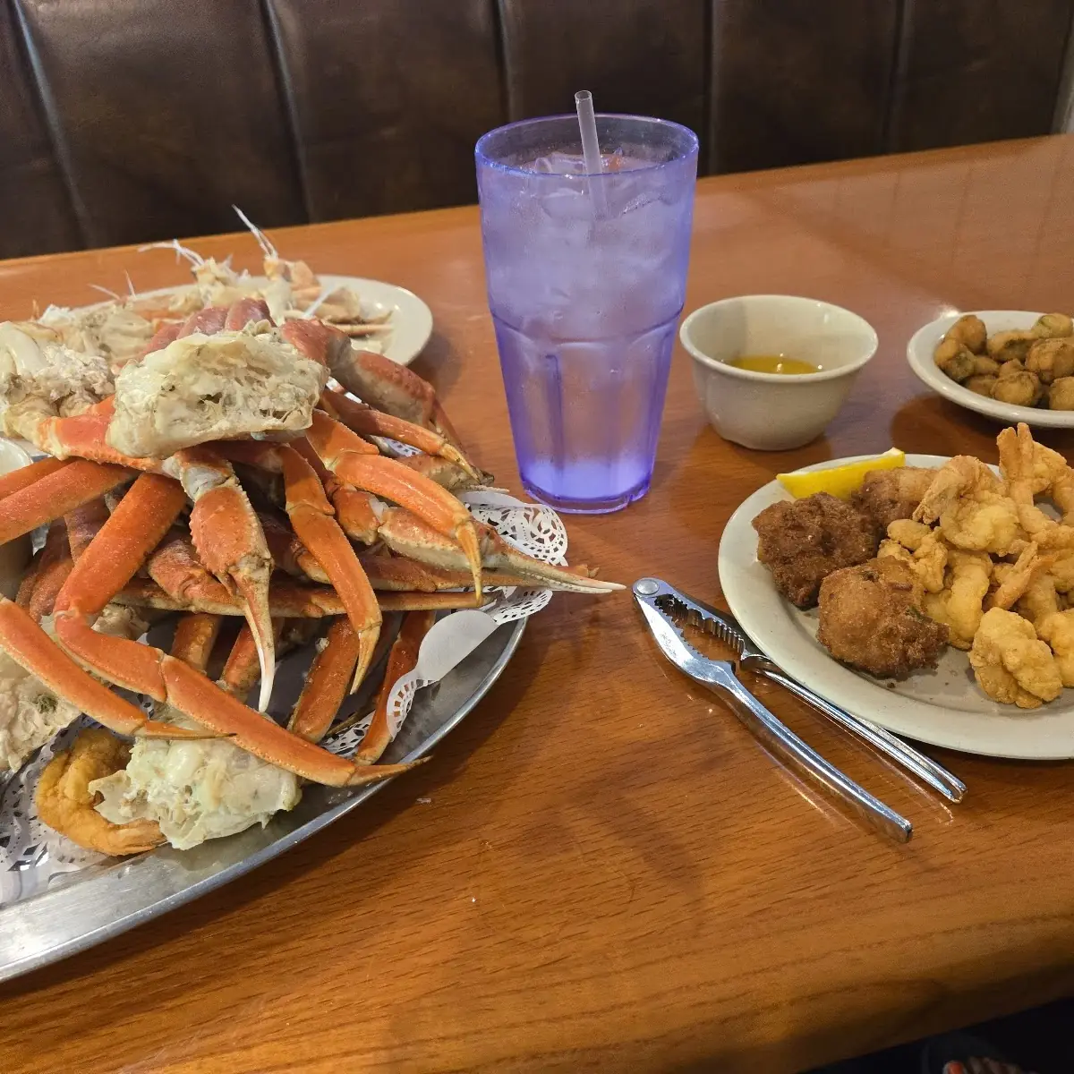 Snow Crab Legs & Fried Shrimp