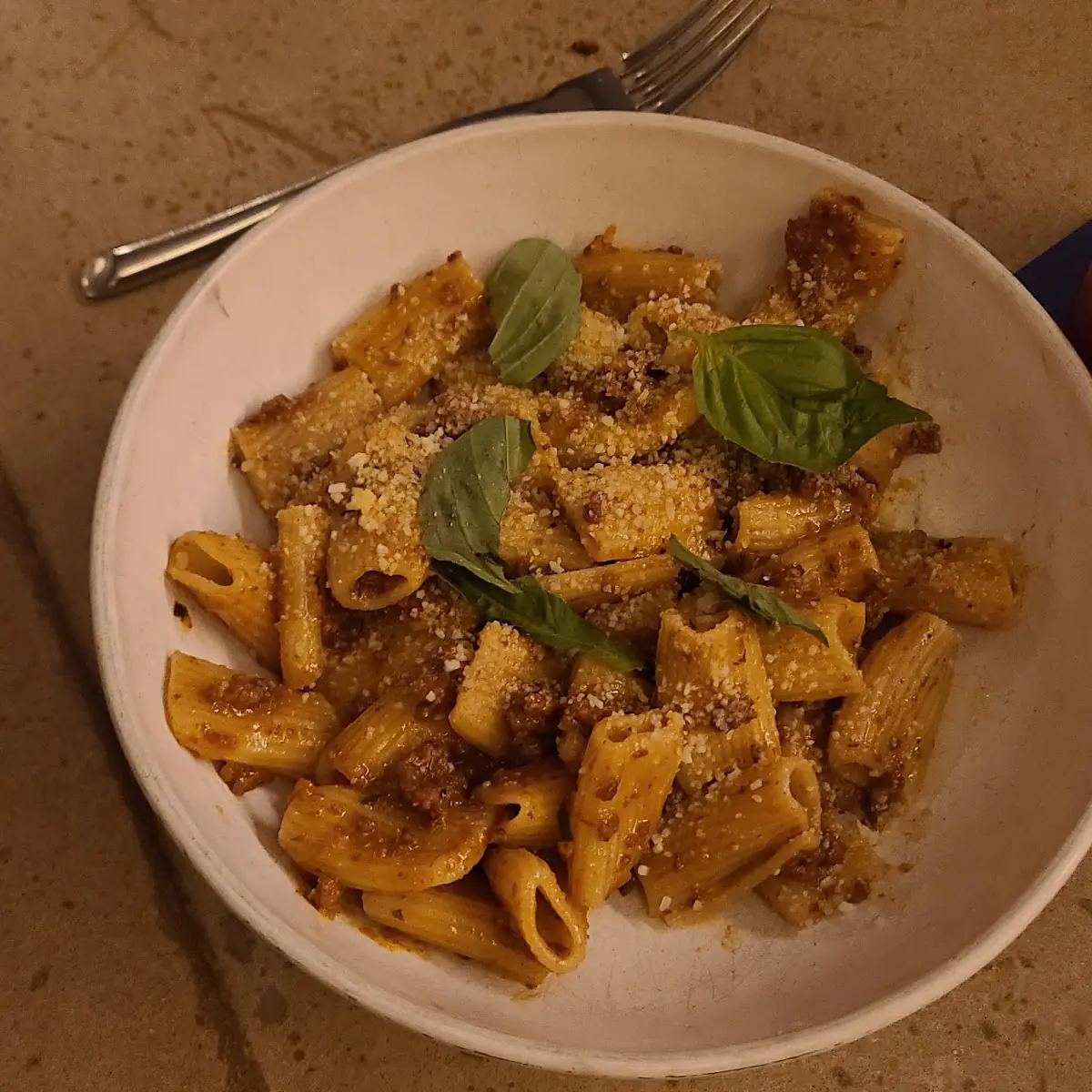 Rigatoni Bolognese
