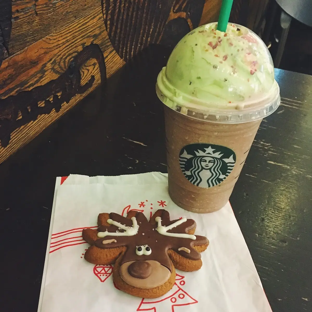 Christmas Tree Frappuccino
