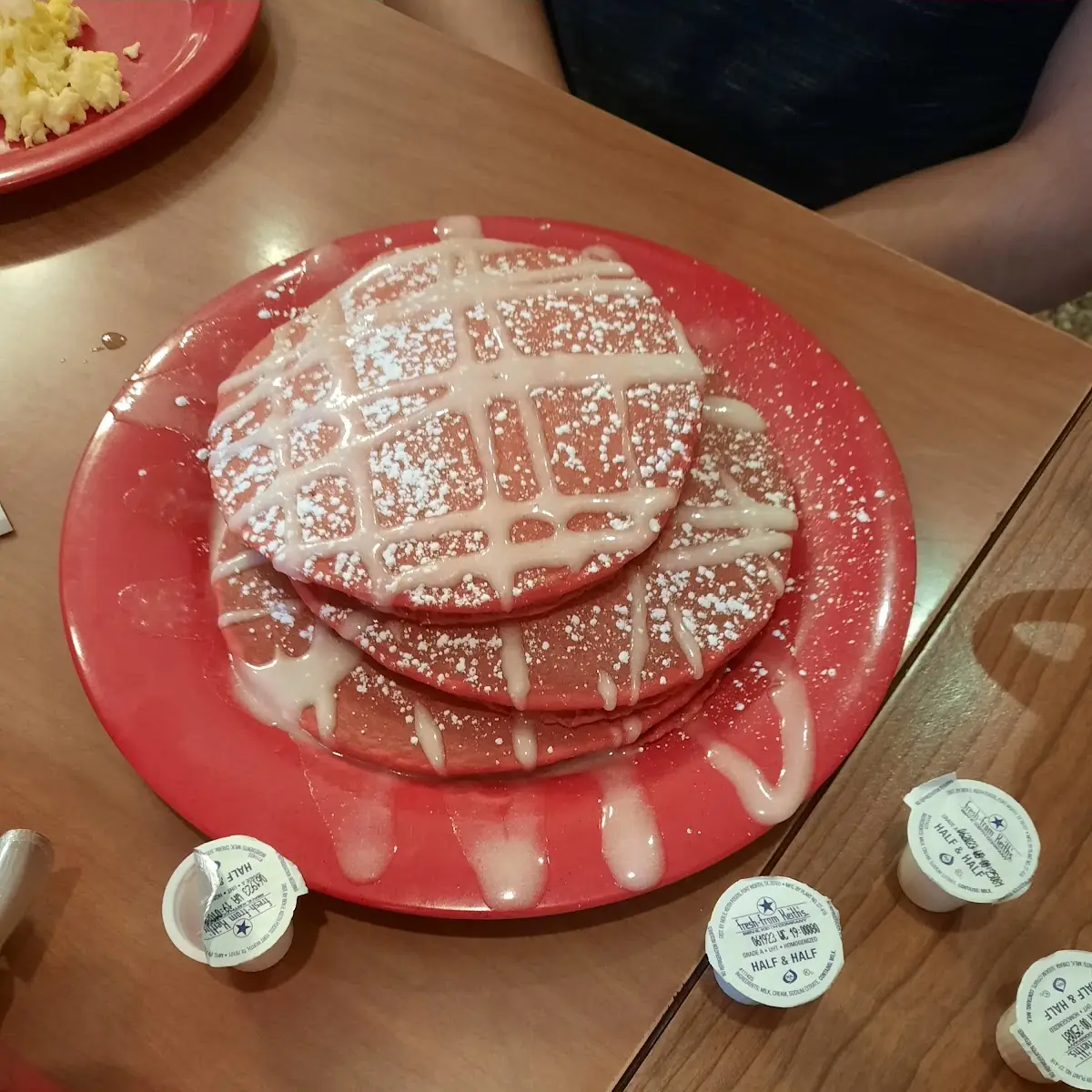 Red Velvet Pancakes