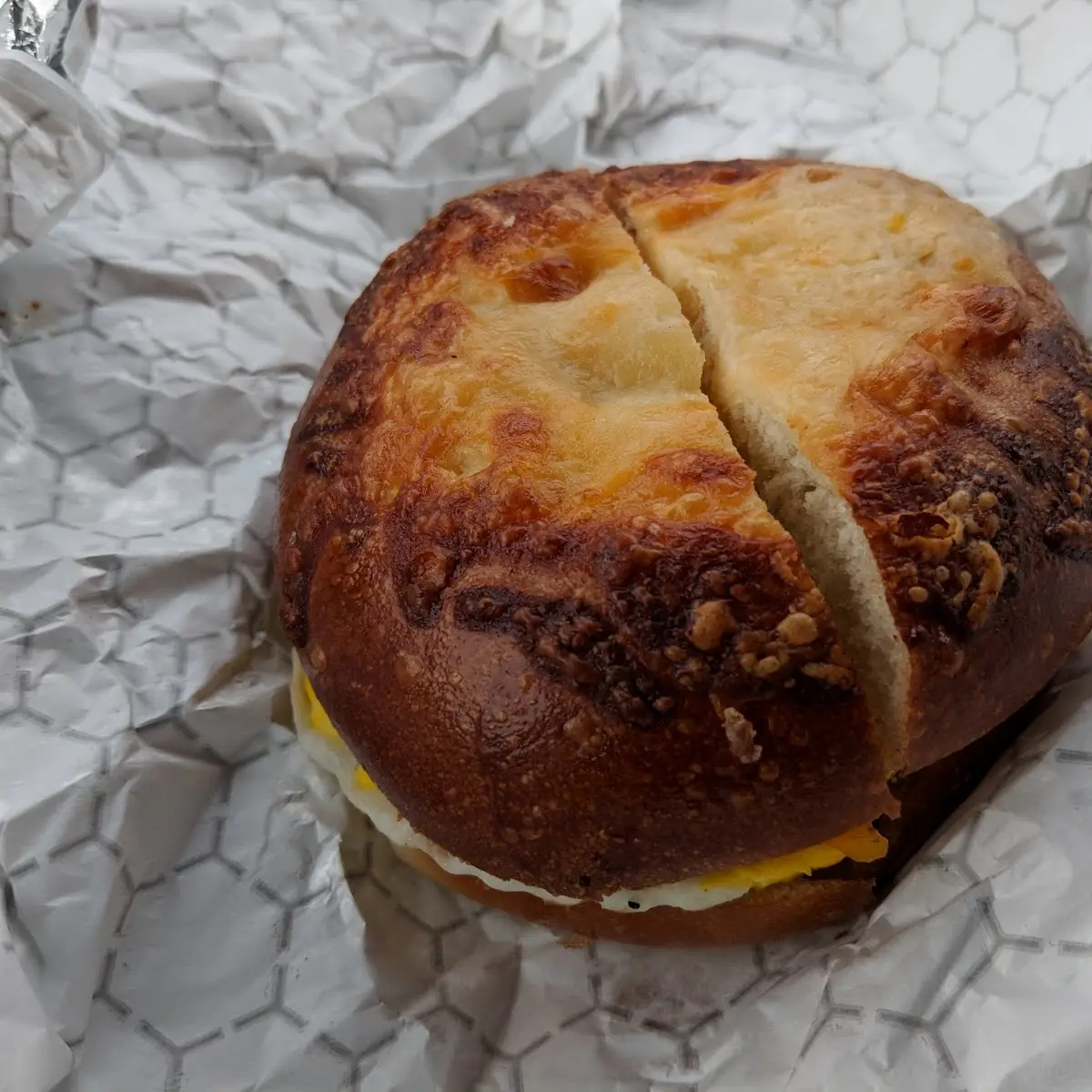 Hash Brown Bagel