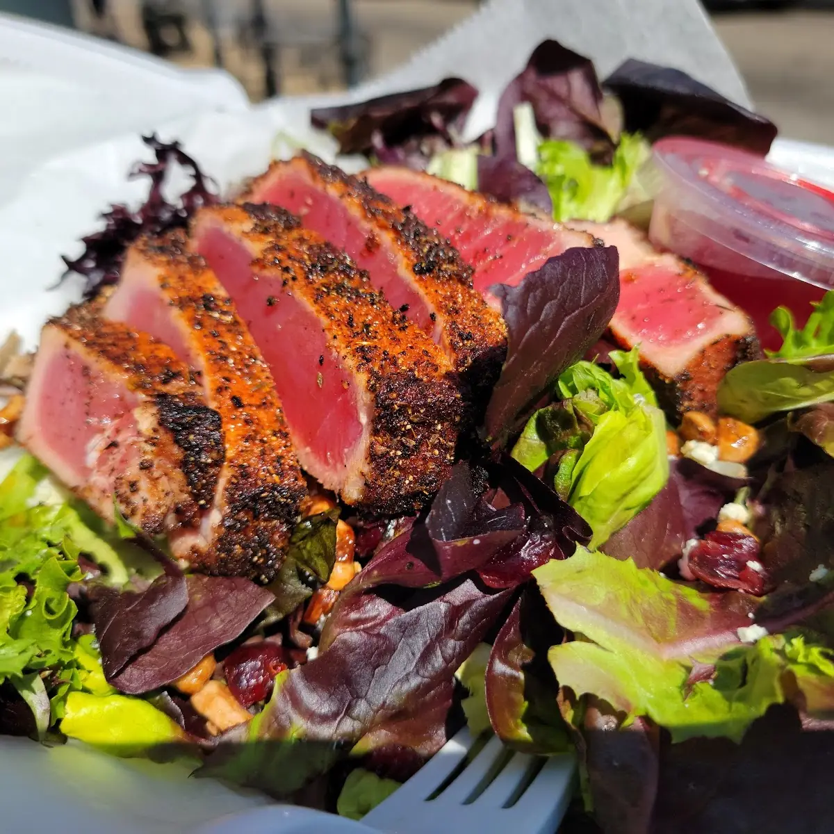 Seared Tuna Salad Kickass Grilled