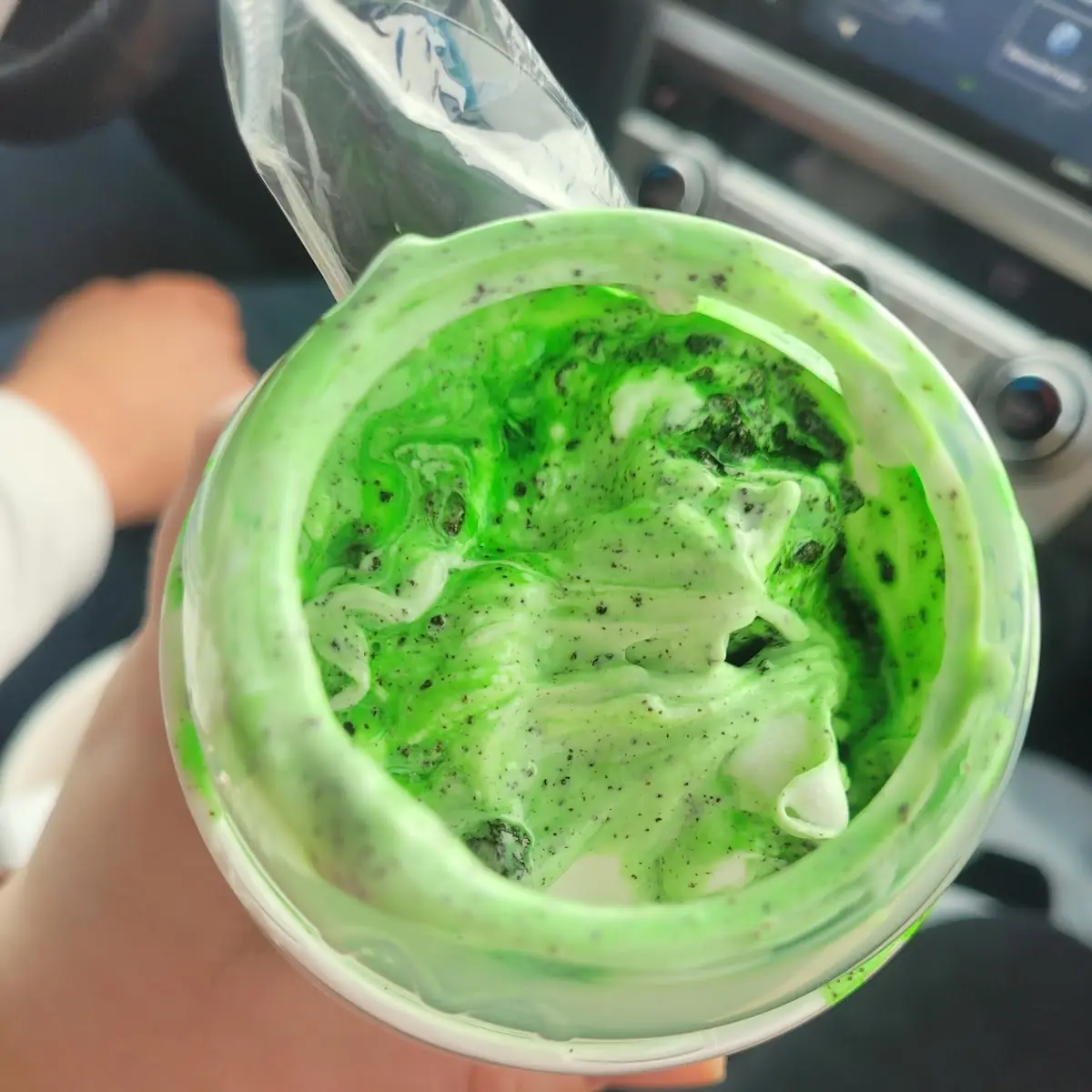 Oreo Shamrock Mcflurry