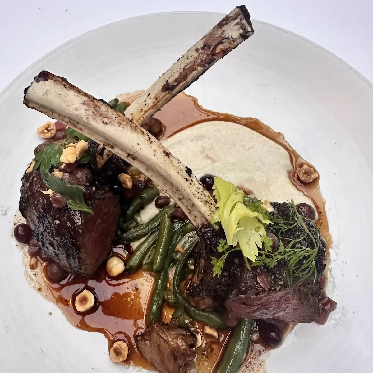 Grilled Rack of Venison