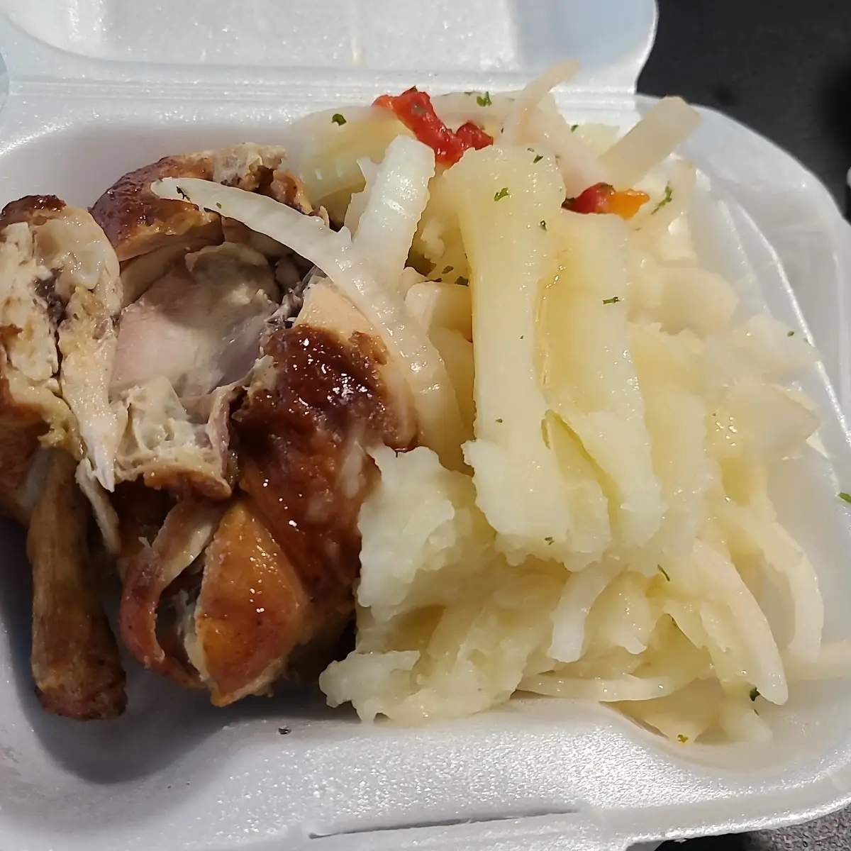 BBQ Chicken with Fries