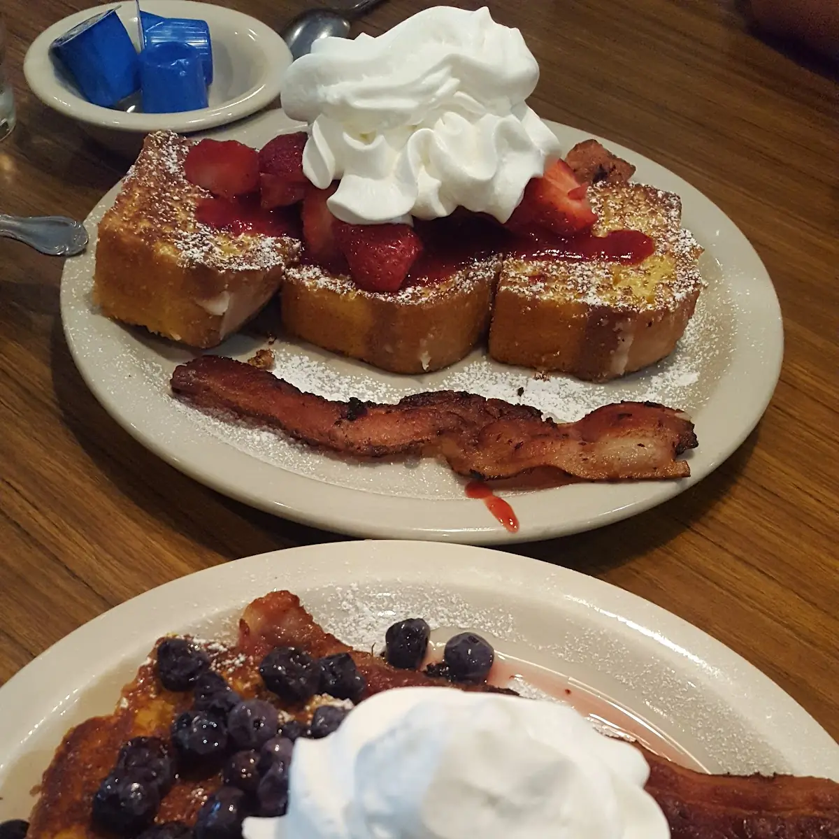 French Toast with Blueberries