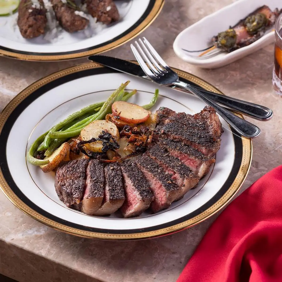 Cast Iron Seared Prime NY Strip