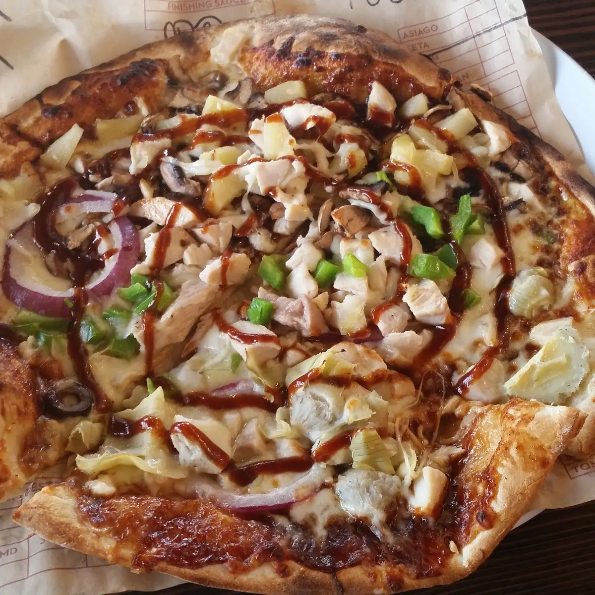 BBQ Chicken Pizza