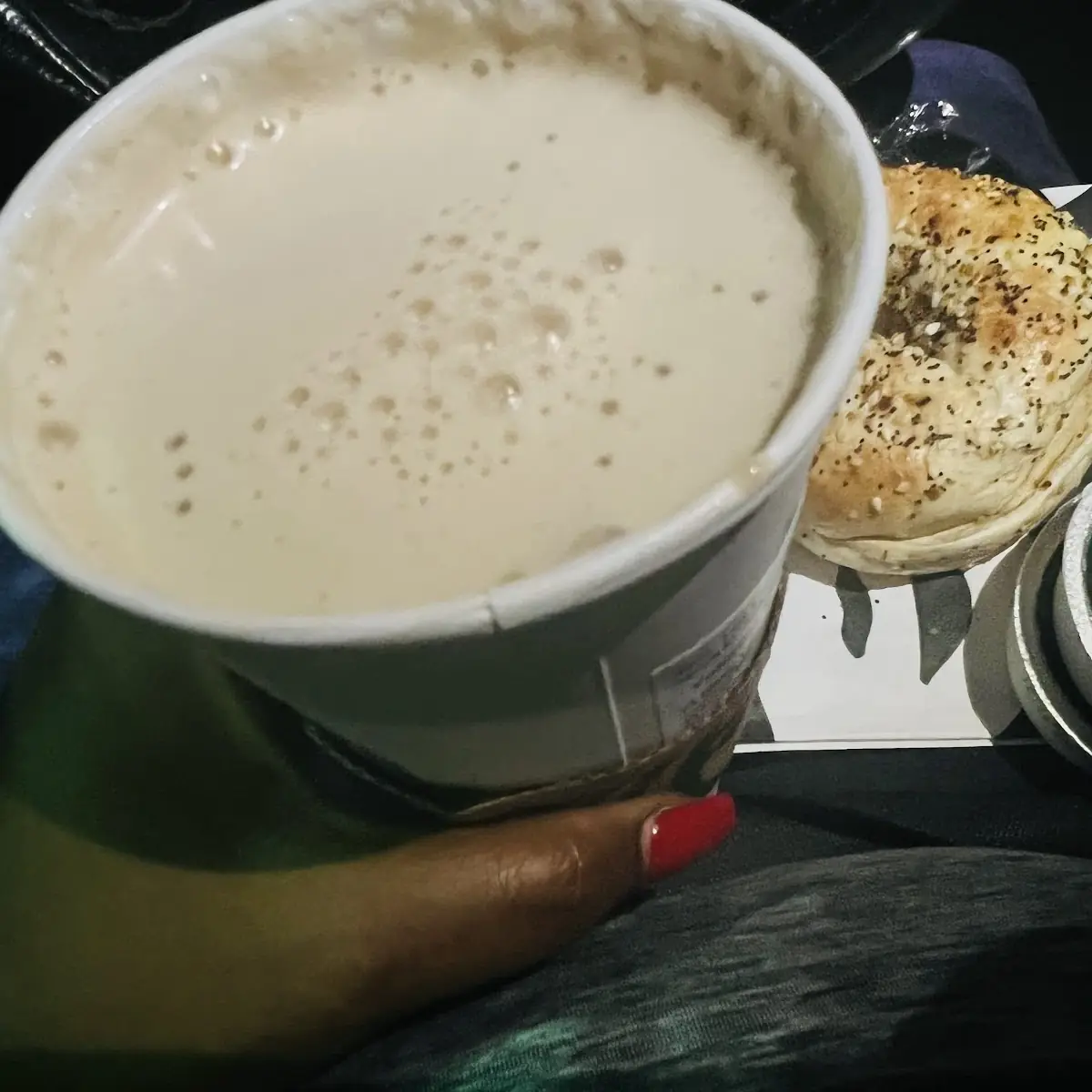 Everything Bagel with Cream Cheese