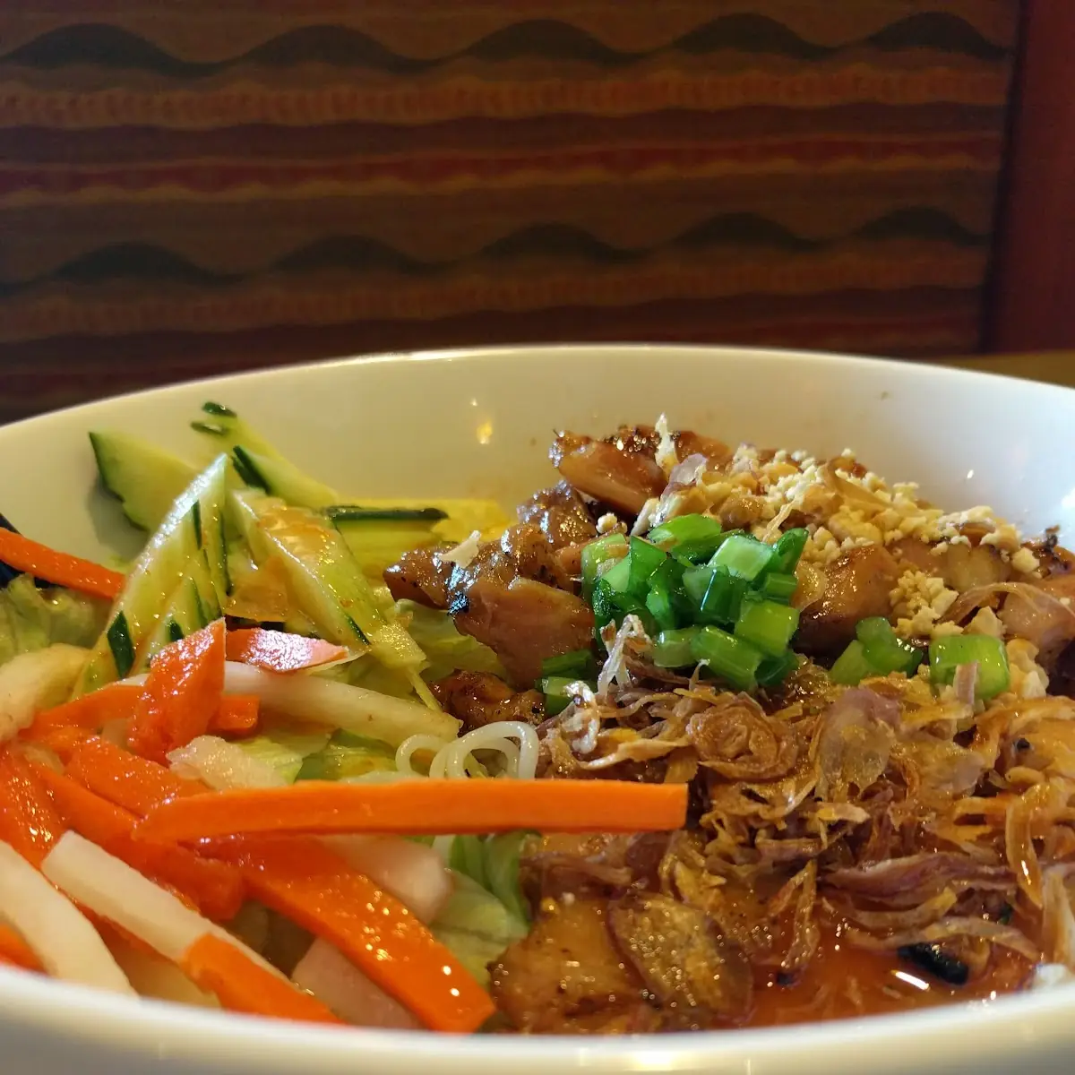 Honey Glazed Chicken Noodle Bowl
